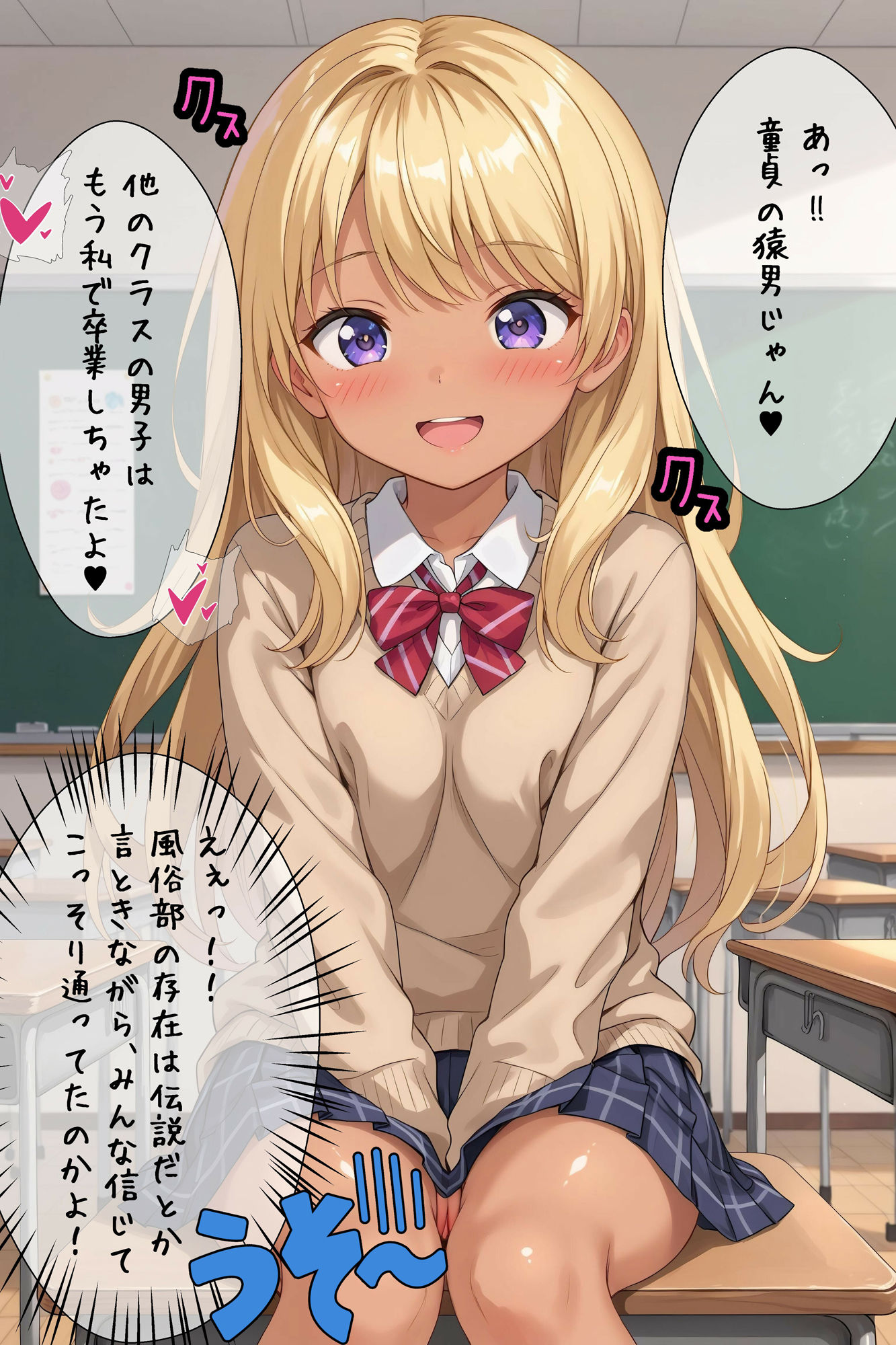 ようこそリピート100％の風俗学園へ！ サンプル6ページ目