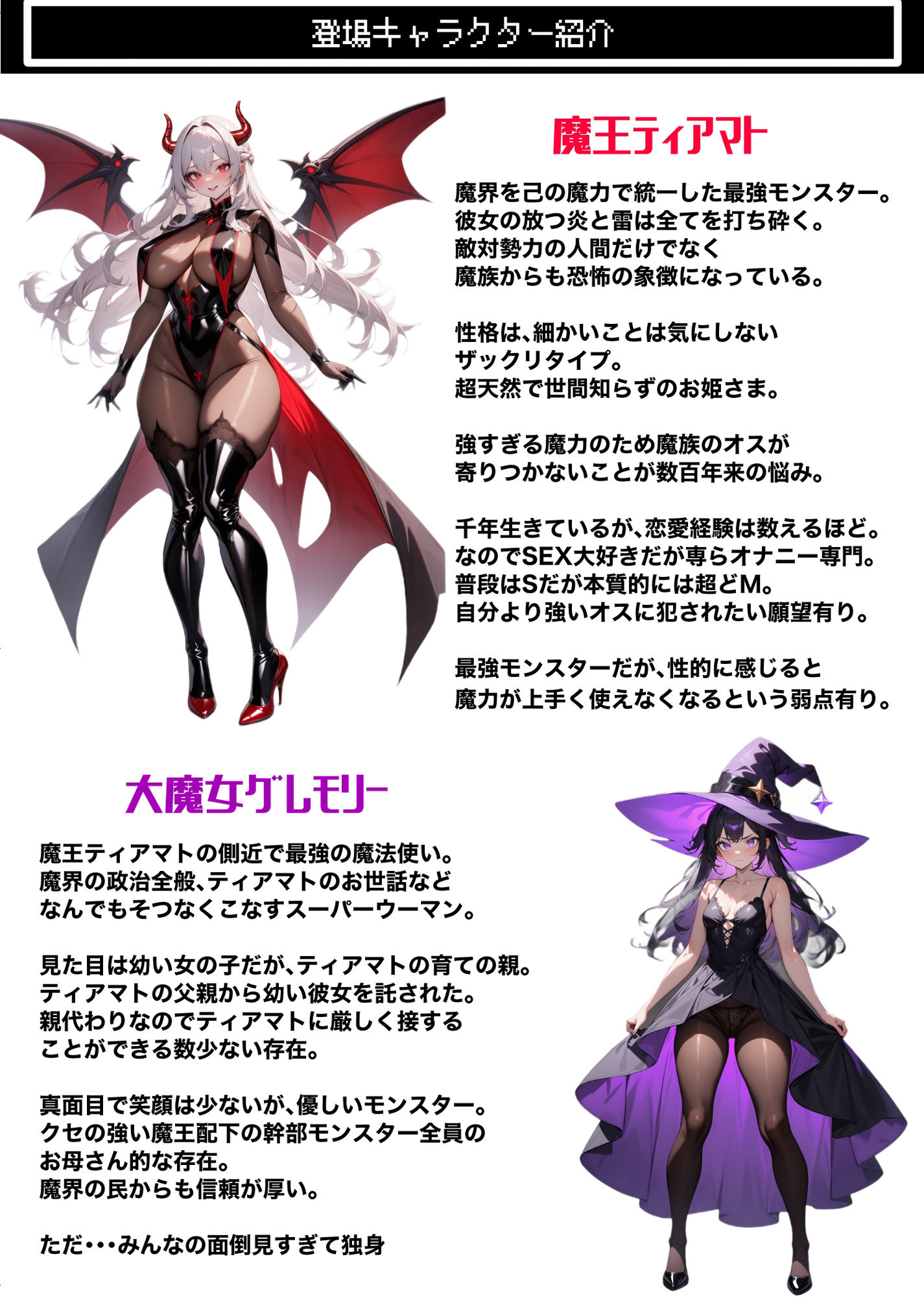 魔王様の秘密 サンプル1ページ目