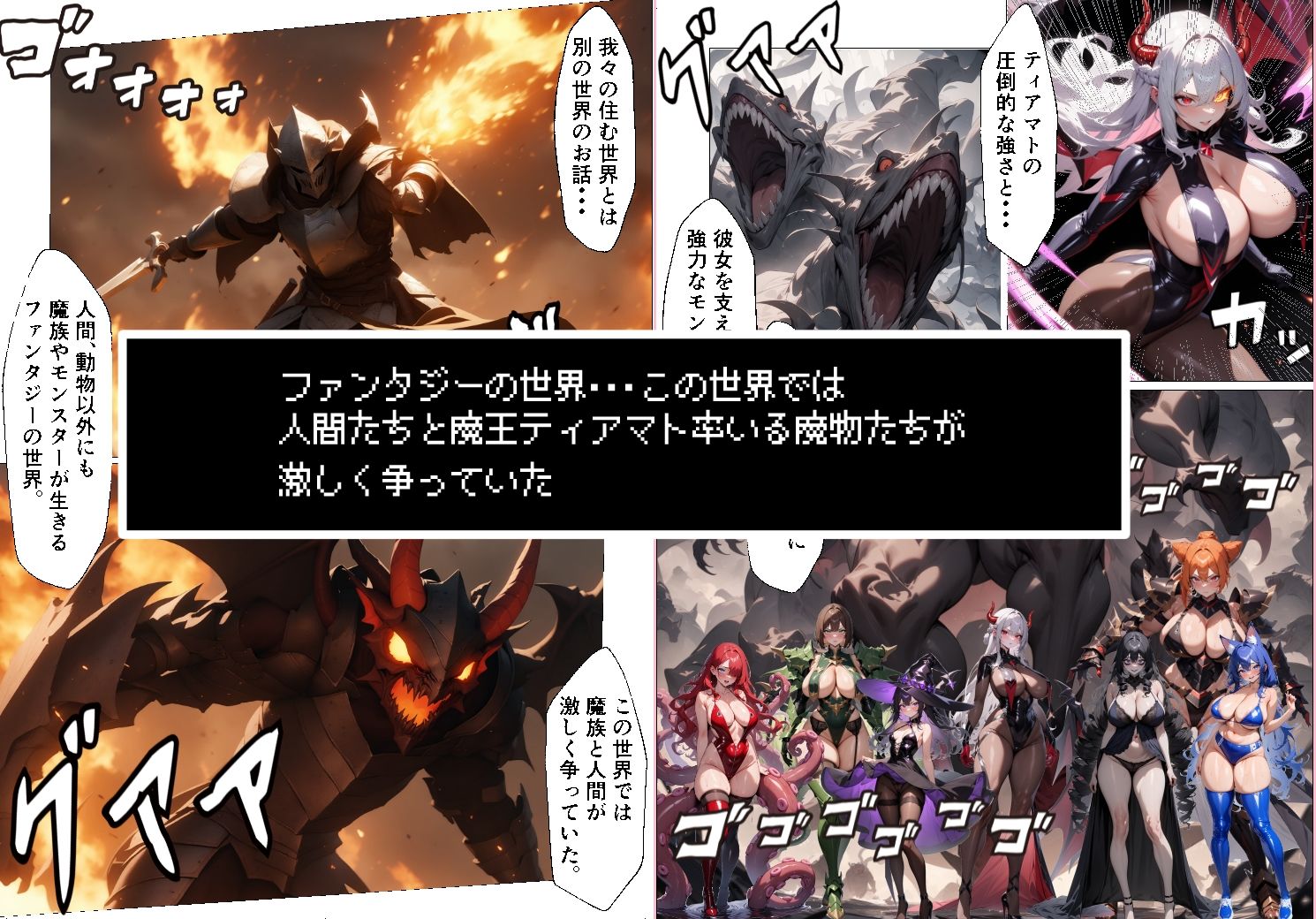 魔王様の秘密 サンプル2ページ目