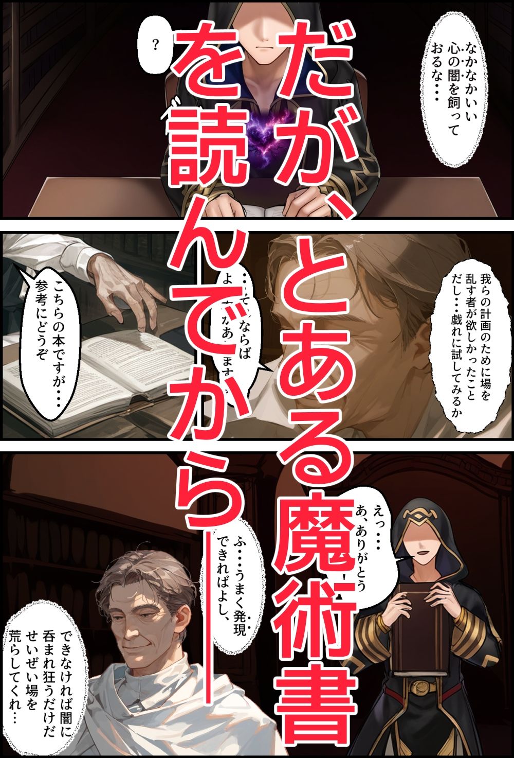 風花の王 黒獅子の節 サンプル3ページ目