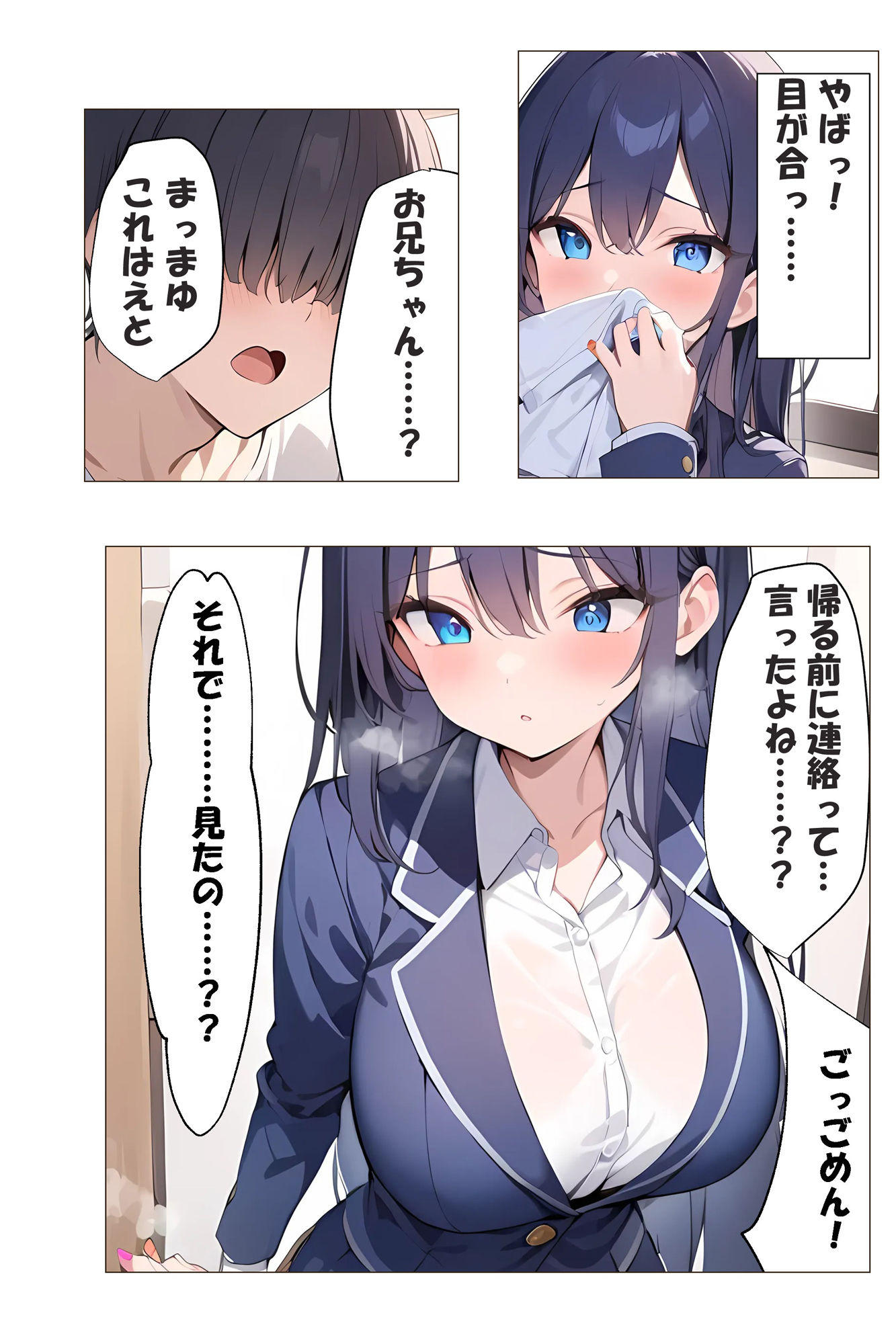 巨乳な妹がブラコン過ぎた話 サンプル7ページ目