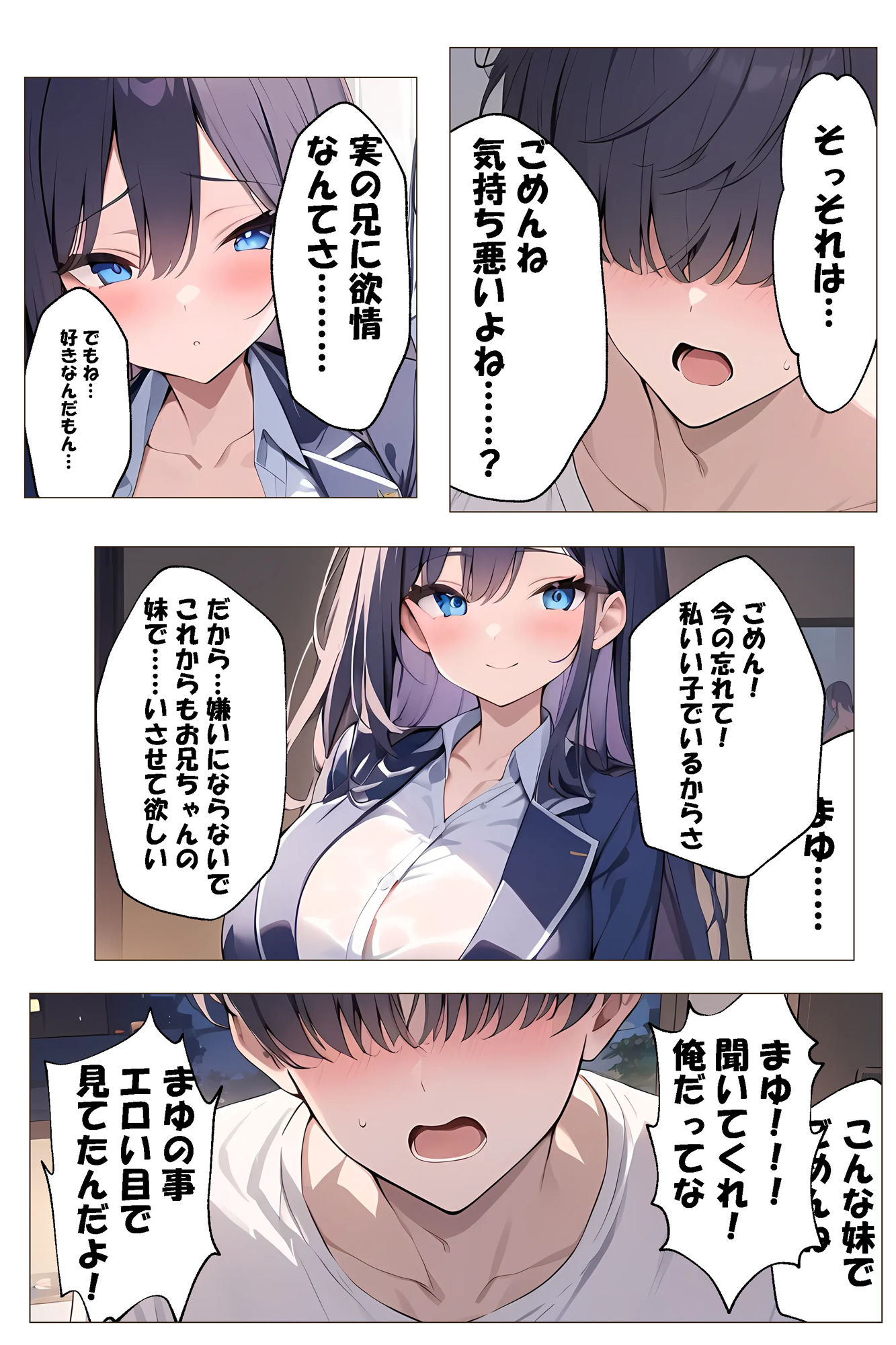 巨乳な妹がブラコン過ぎた話 サンプル8ページ目