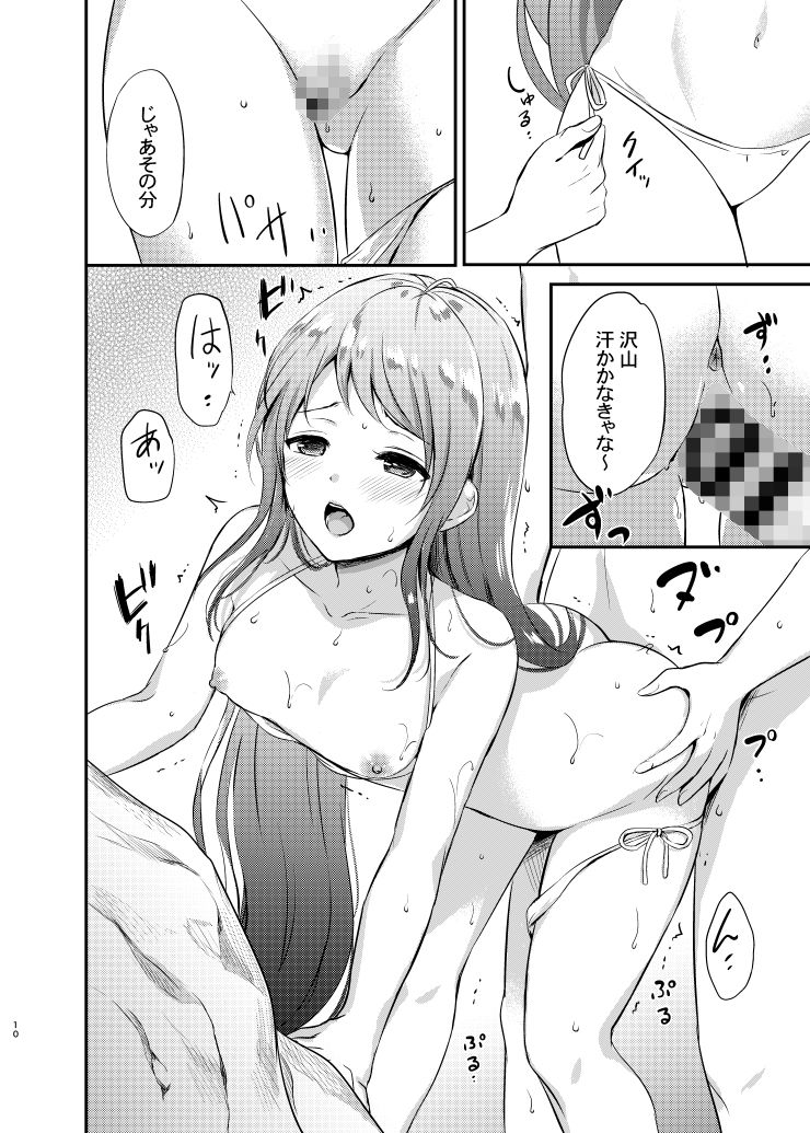夏の五月雨 サンプル3ページ目