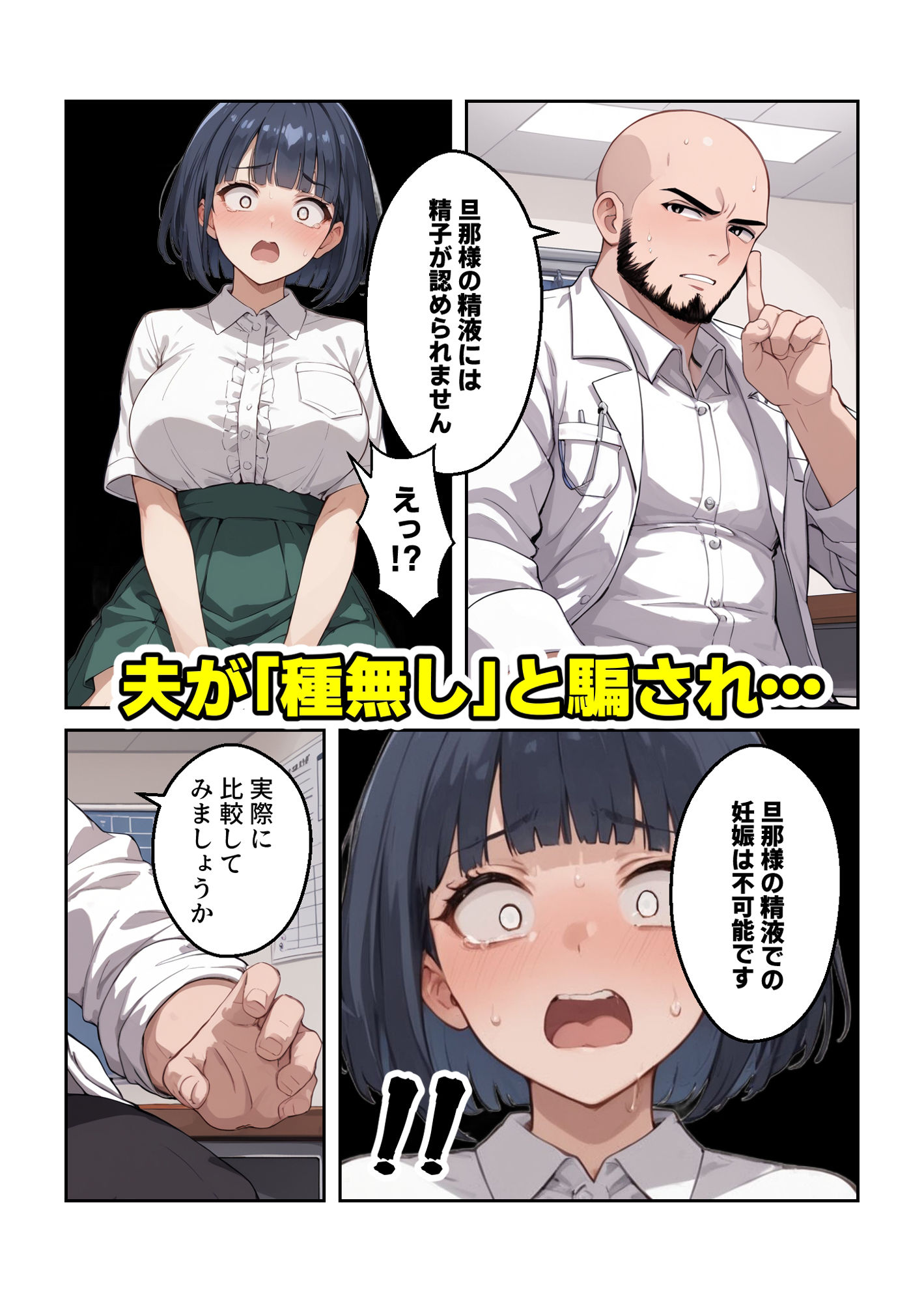 托卵洗脳種付けドクター【マンガ】不妊治療中の妻NTR サンプル5ページ目