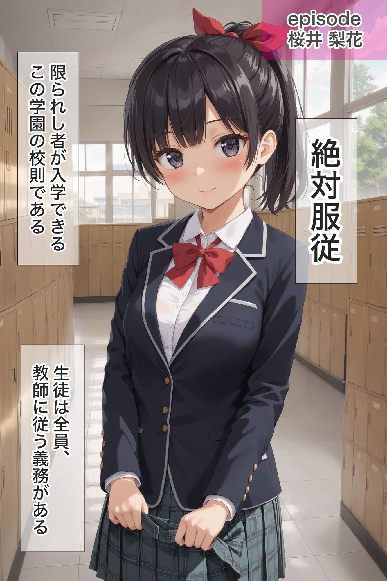 絶対服従学園 〜捕らわれた3人の少女たち〜 サンプル6ページ目