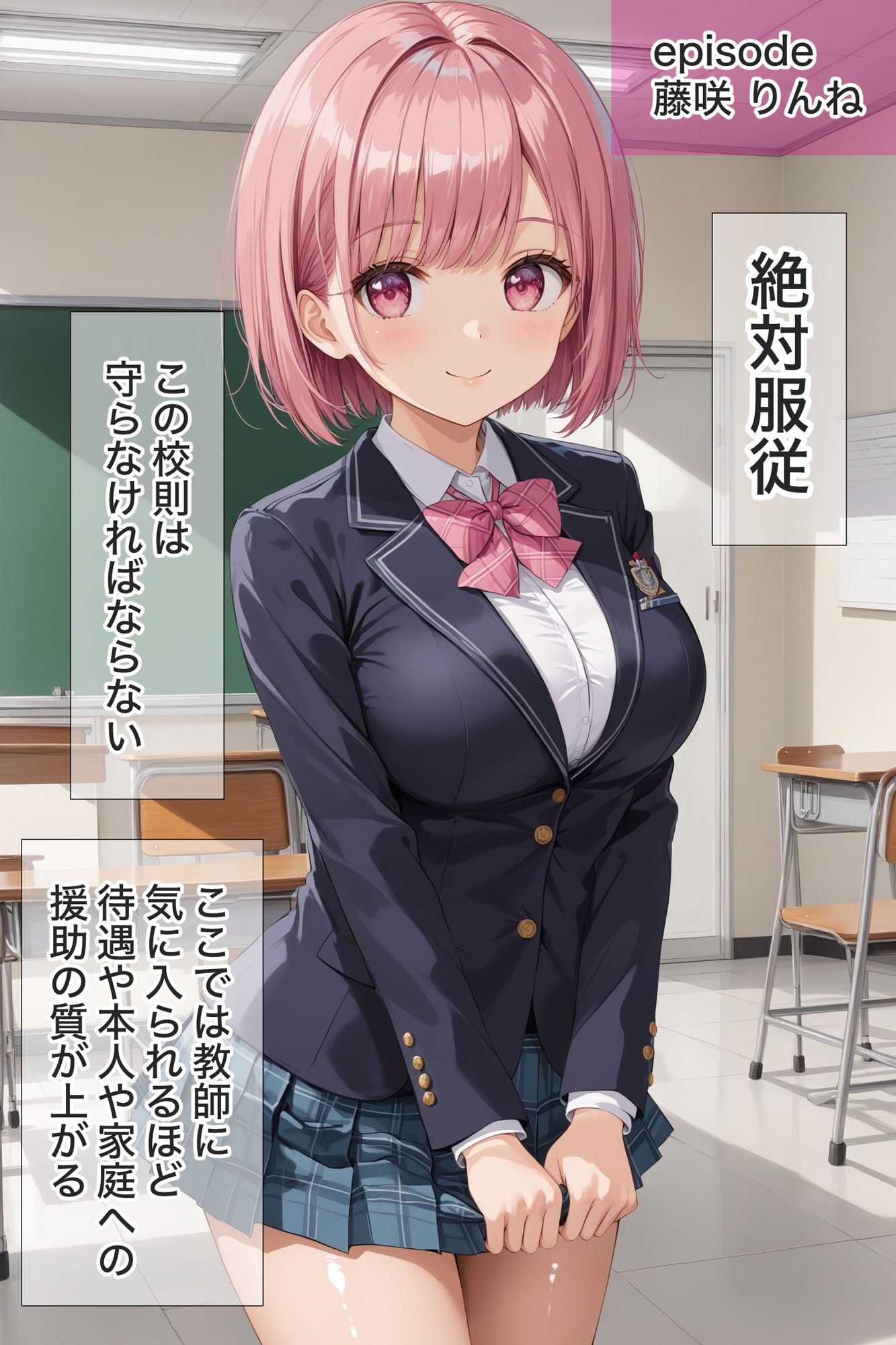 絶対服従学園 〜捕らわれた3人の少女たち〜 サンプル8ページ目