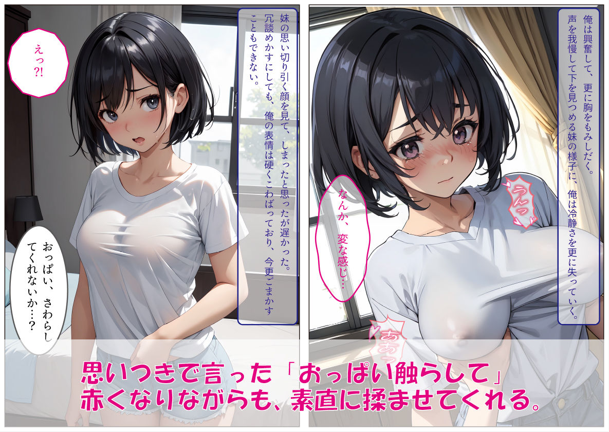 俺に従順な妹を調教して、専用オナホールにした件 サンプル3ページ目