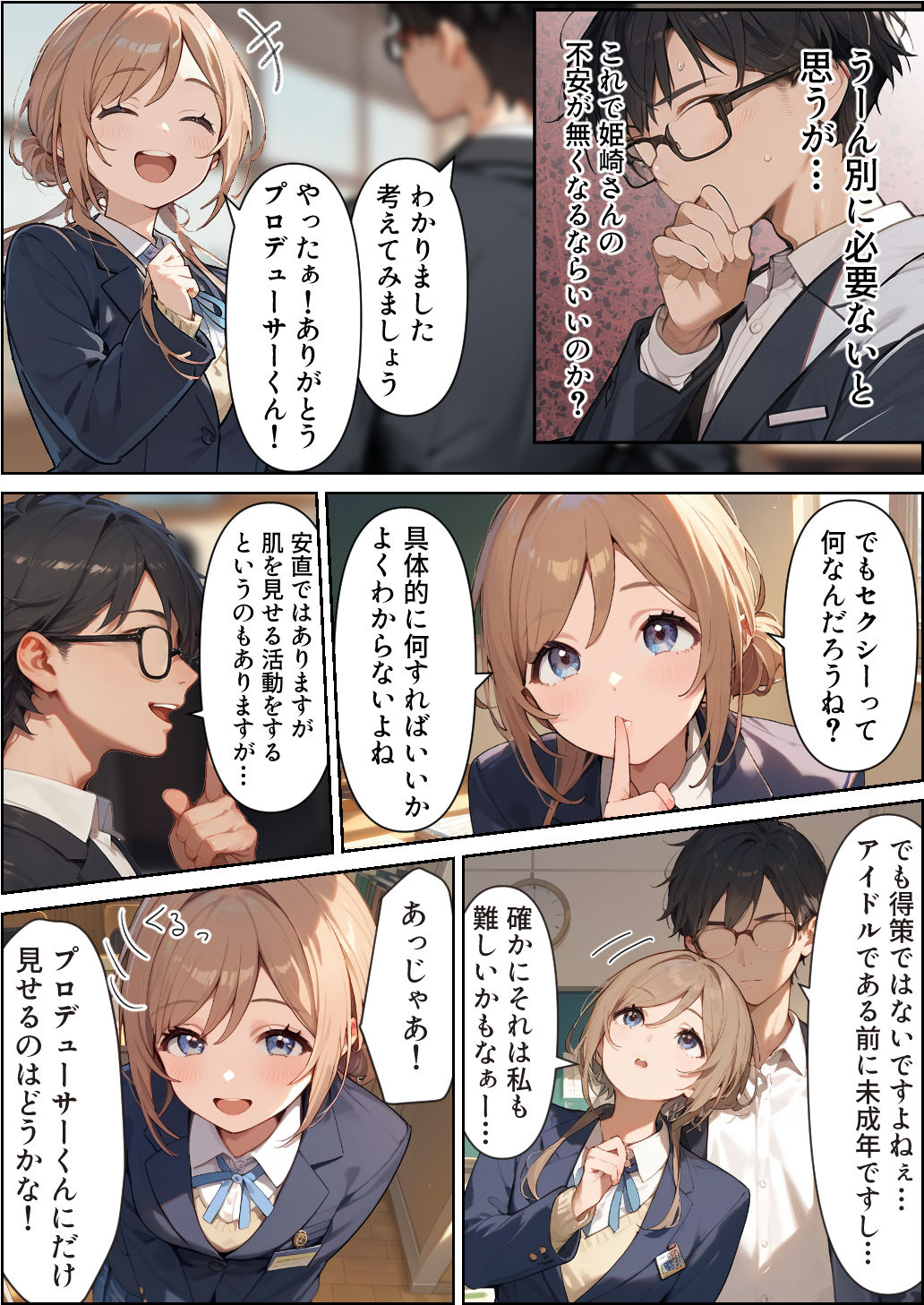莉波お姉ちゃんのセクシー上昇レッスン サンプル6ページ目