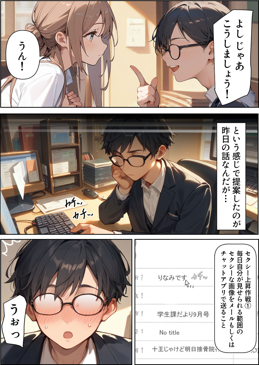 莉波お姉ちゃんのセクシー上昇レッスン サンプル9ページ目