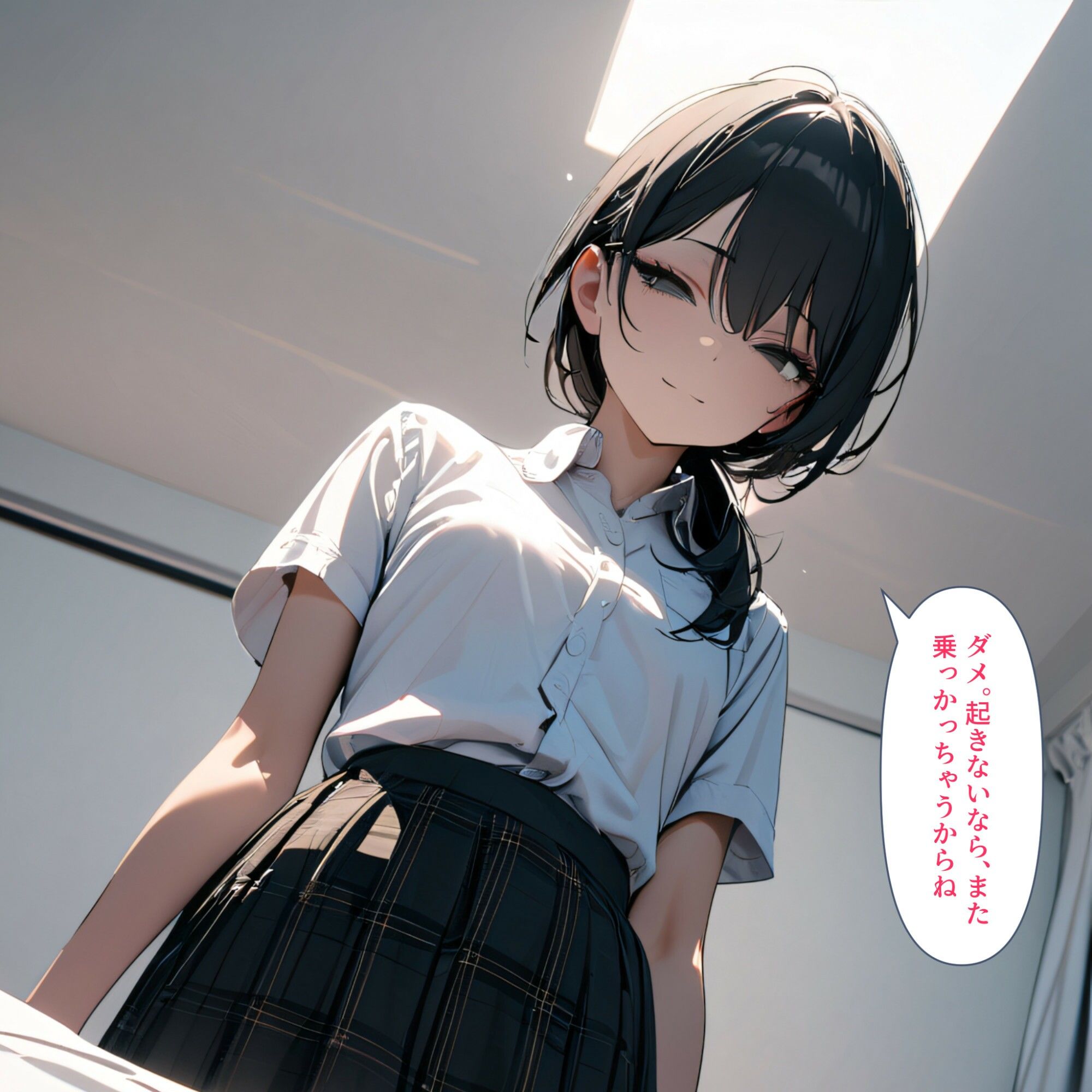 毎朝、ベッドまで起こしにきてくれる妹 サンプル4ページ目