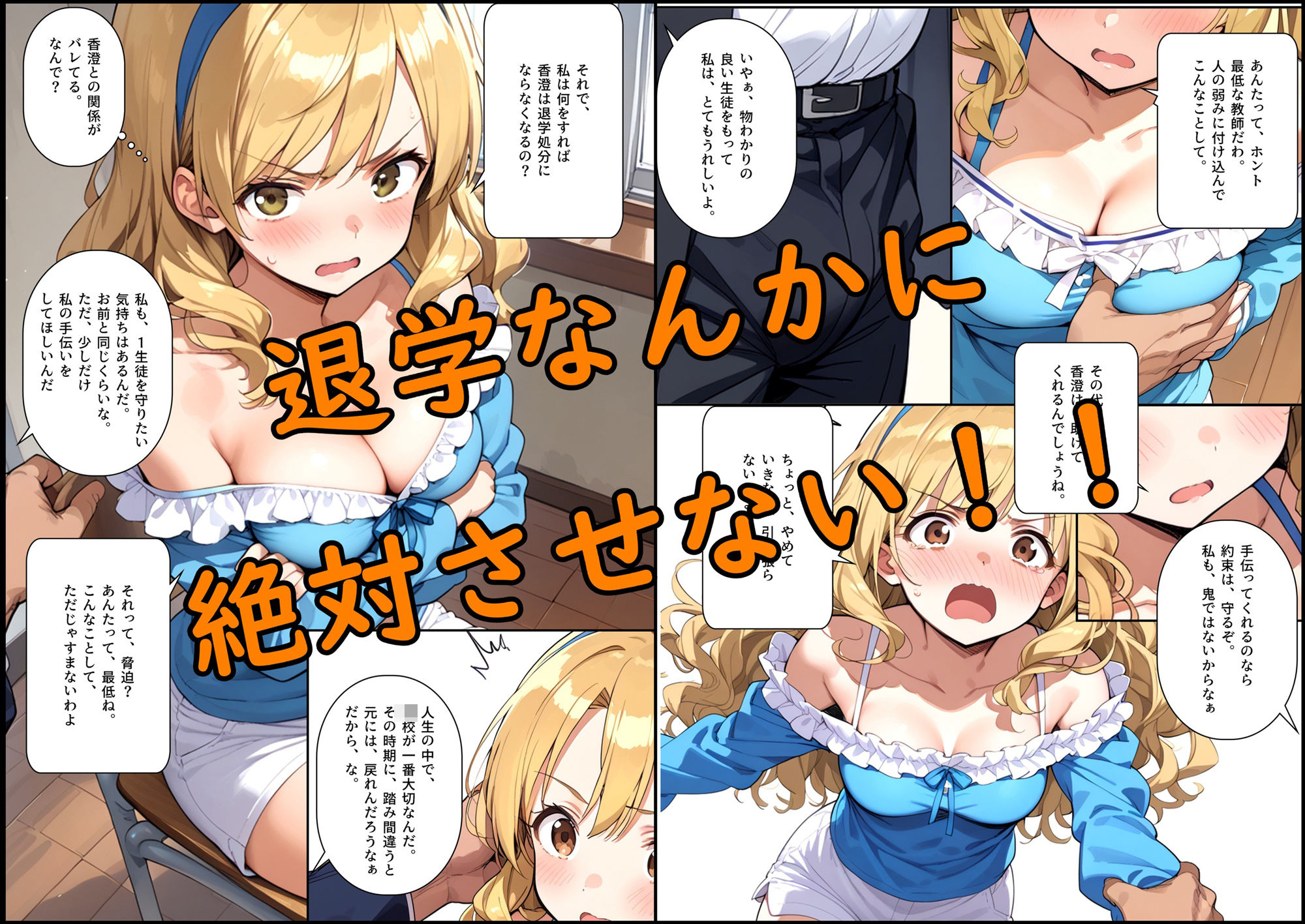 友達（恋人）は、私が守る！！ サンプル2ページ目