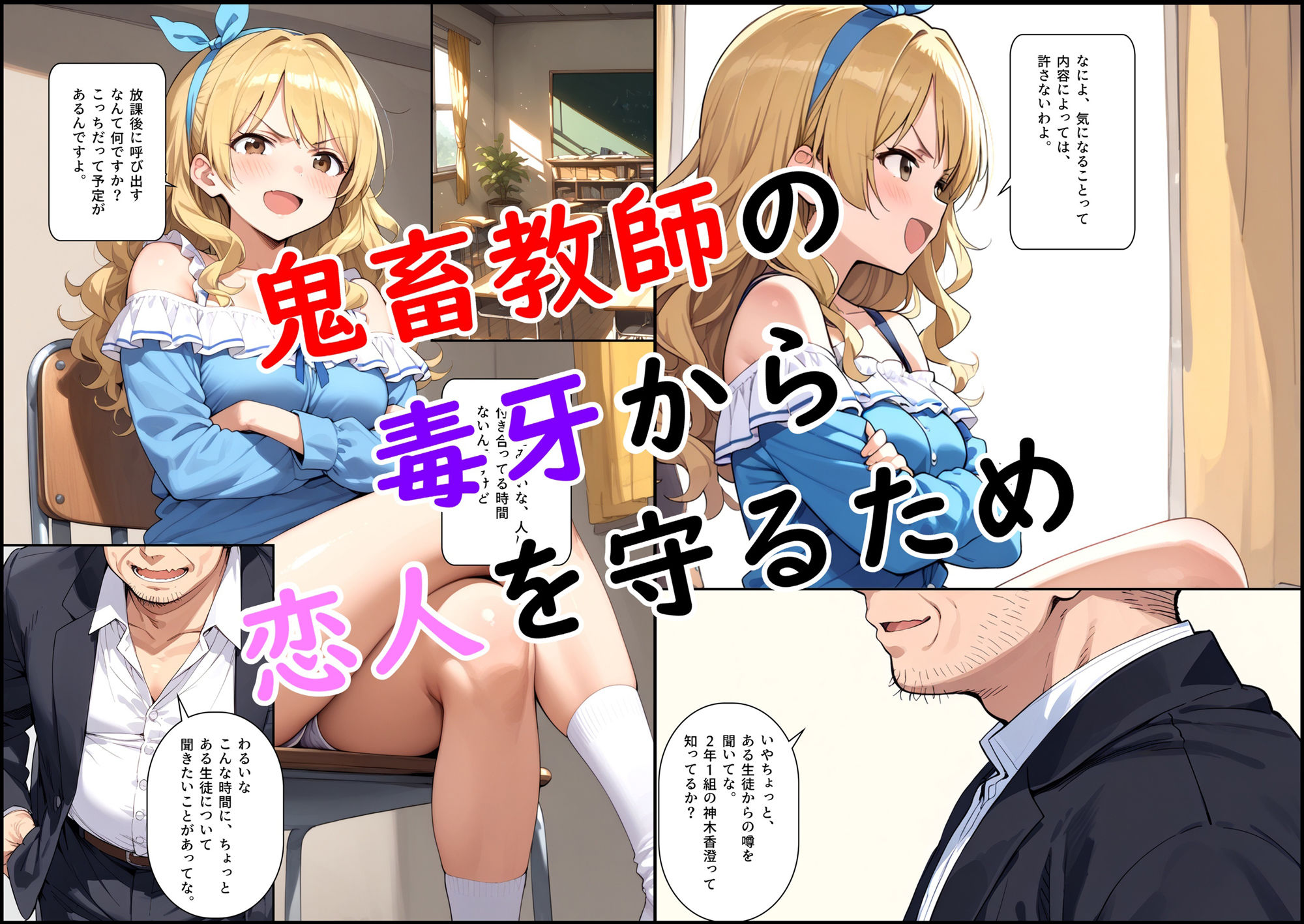 友達（恋人）は、私が守る！！ サンプル4ページ目