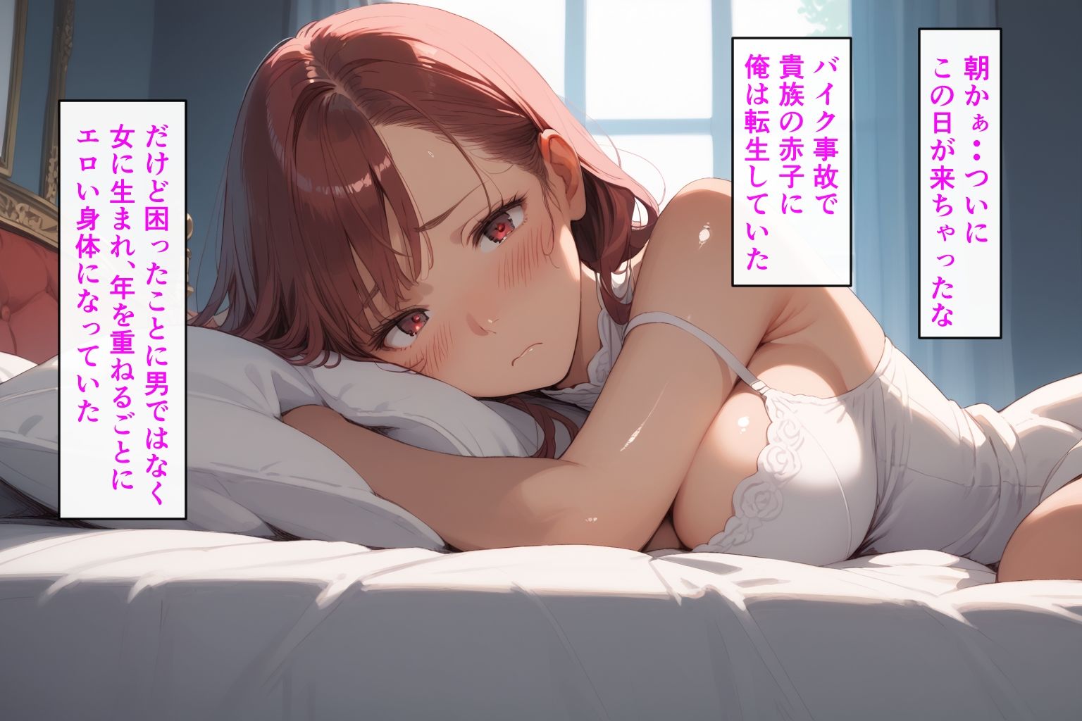 種付けおじさんは異世界でもイキたい TSお嬢様孕ませ編 サンプル1ページ目