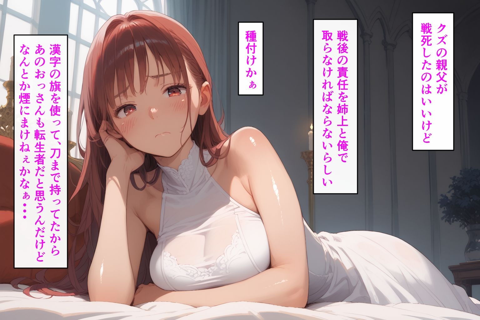 種付けおじさんは異世界でもイキたい TSお嬢様孕ませ編 サンプル2ページ目