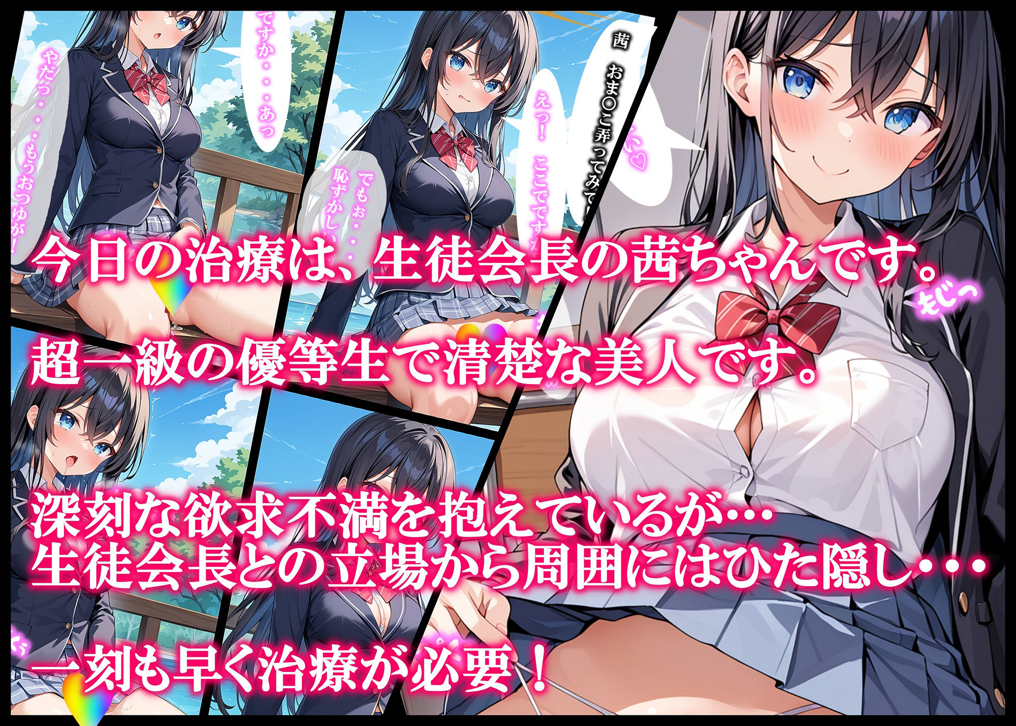 名門女子校の悩める女子校生マル秘治療 大作戦 茜（あかね）の場合 サンプル1ページ目