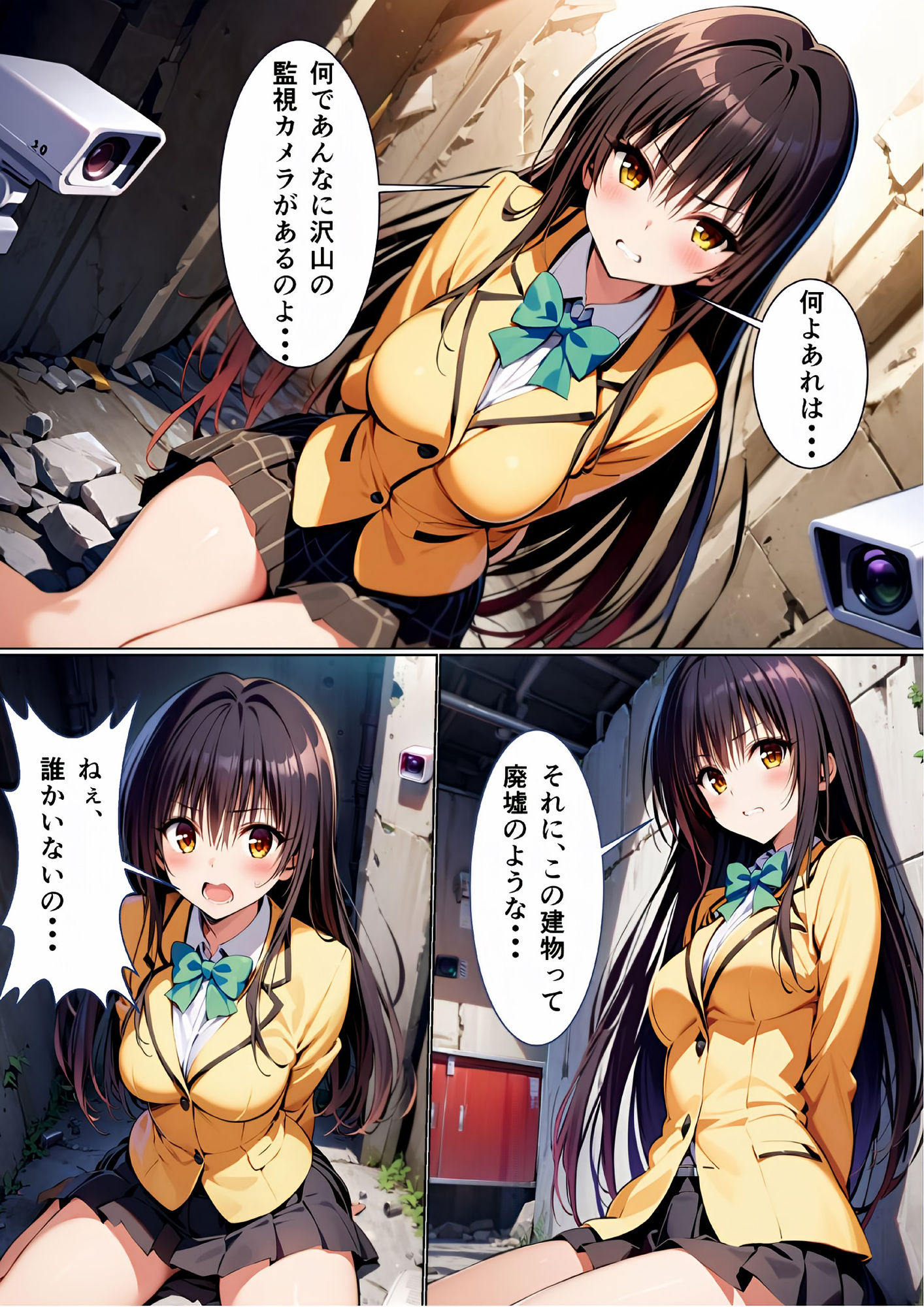 古手〇唯_リアル脱出ゲーム（REG）_No01 サンプル5ページ目