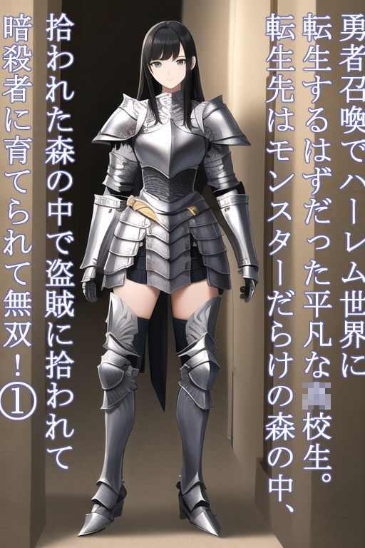 勇者召喚でハーレム世界に転生するはずだった平凡な○校生。転生先はモンスターだらけの森の中、拾われた森の中で盗賊に拾われて暗殺者に育てられて無双！1 サンプル1ページ目