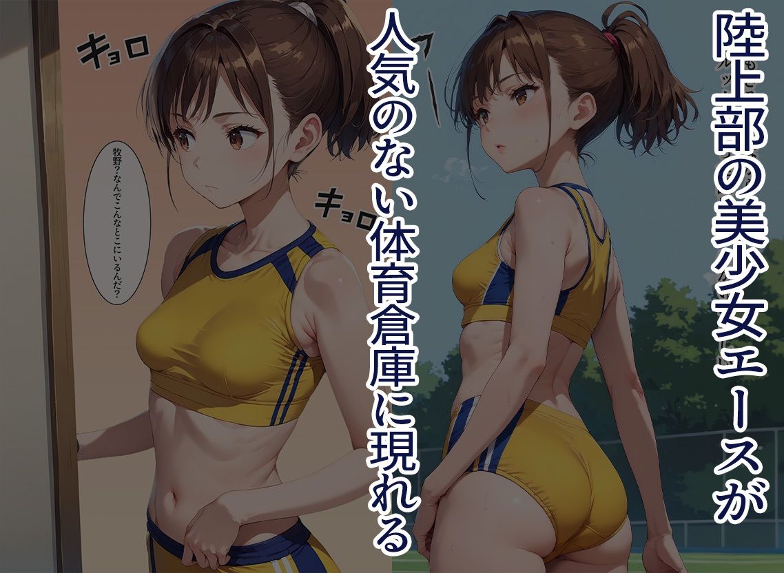 陸上部美少女エースの秘密のルーティーン サンプル1ページ目
