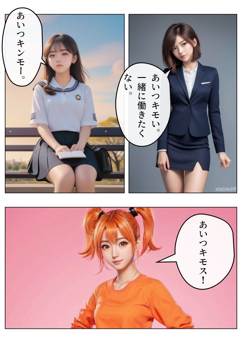 天空の街1 サンプル3ページ目