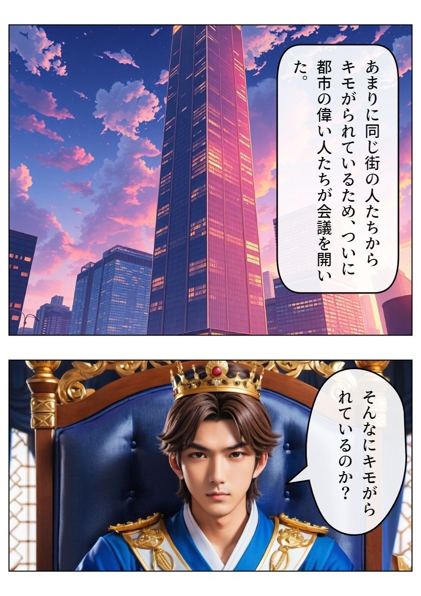 天空の街1 サンプル4ページ目