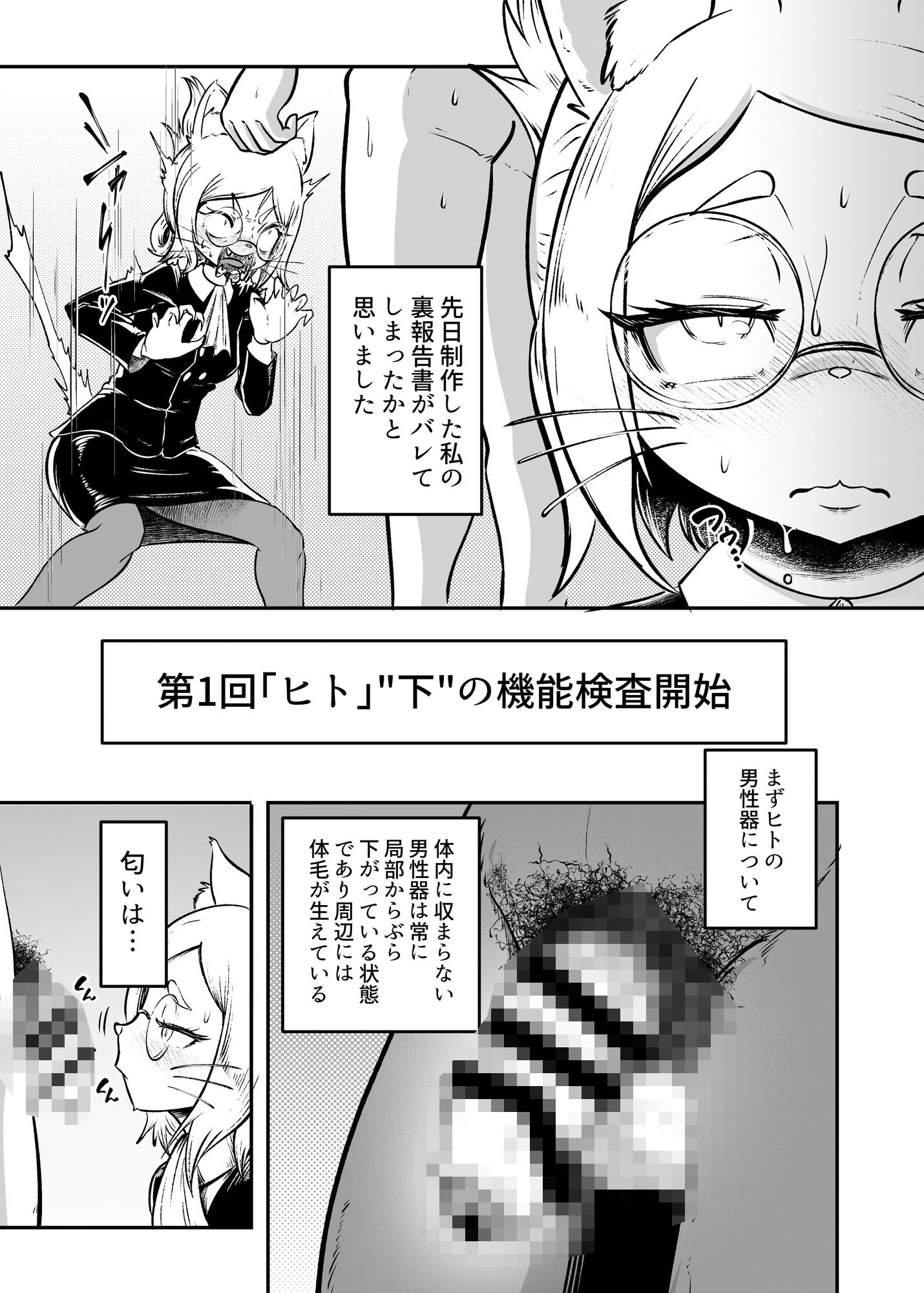 トネリコ報道官の裏報告書 サンプル6ページ目