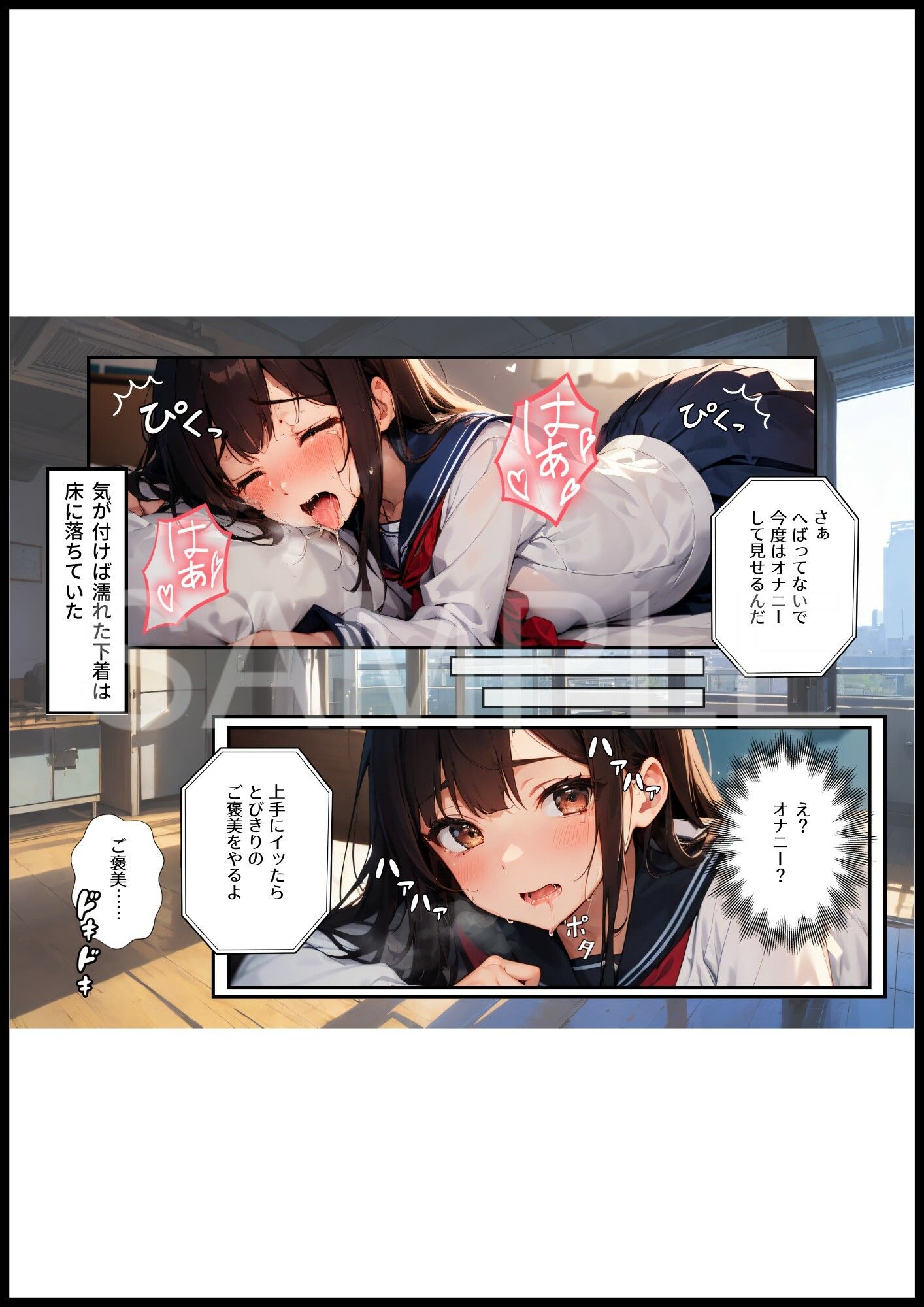 媚薬中出しの件はアフターピルで解決 サンプル2ページ目