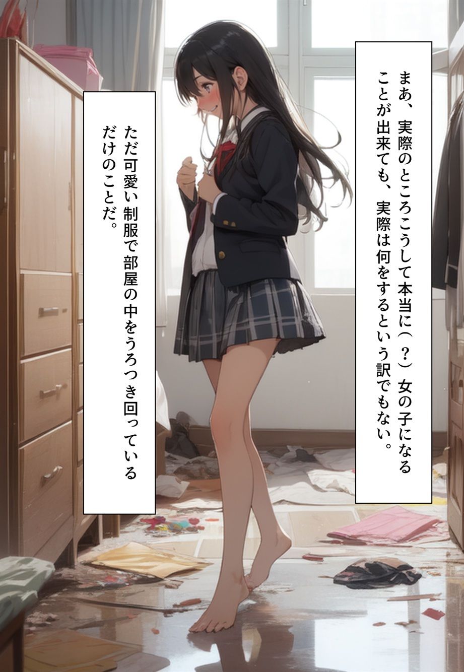 突然女体化能力を得たボクの愉快な生活 サンプル8ページ目