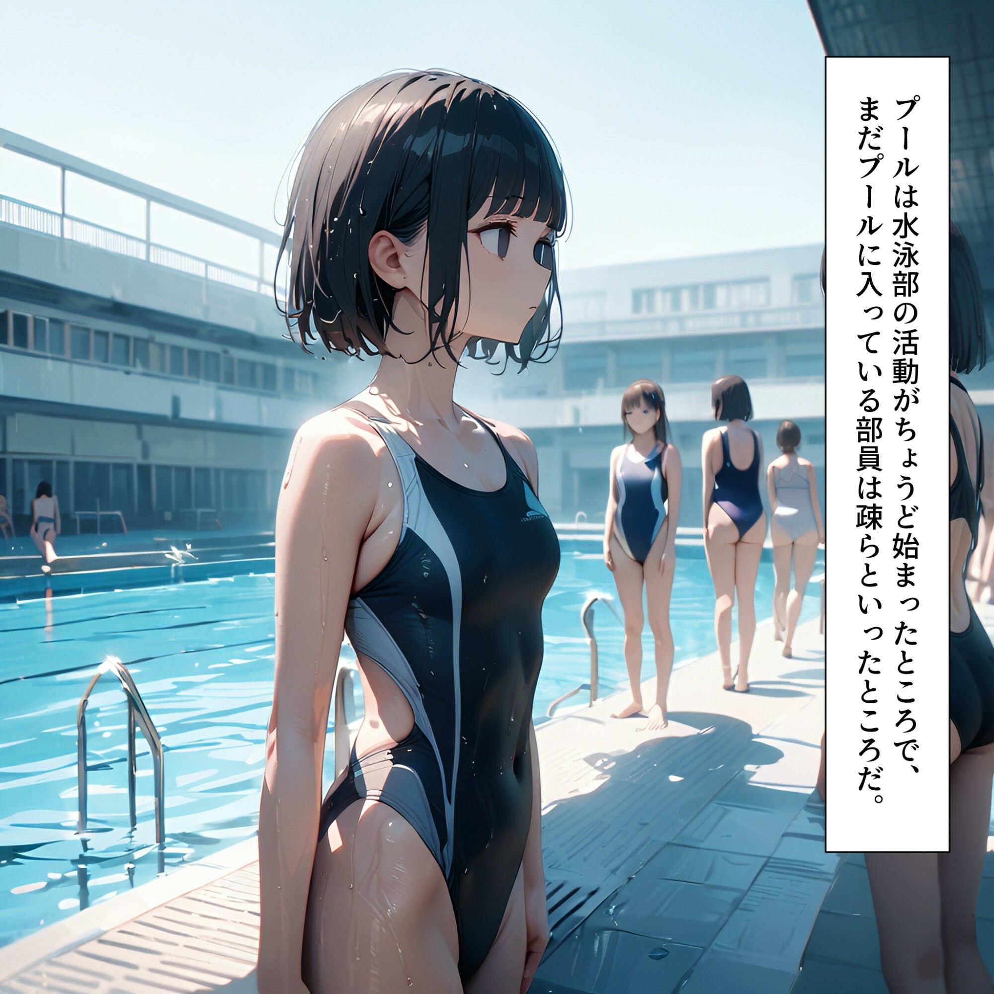 時が止まった学校で4 サンプル2ページ目