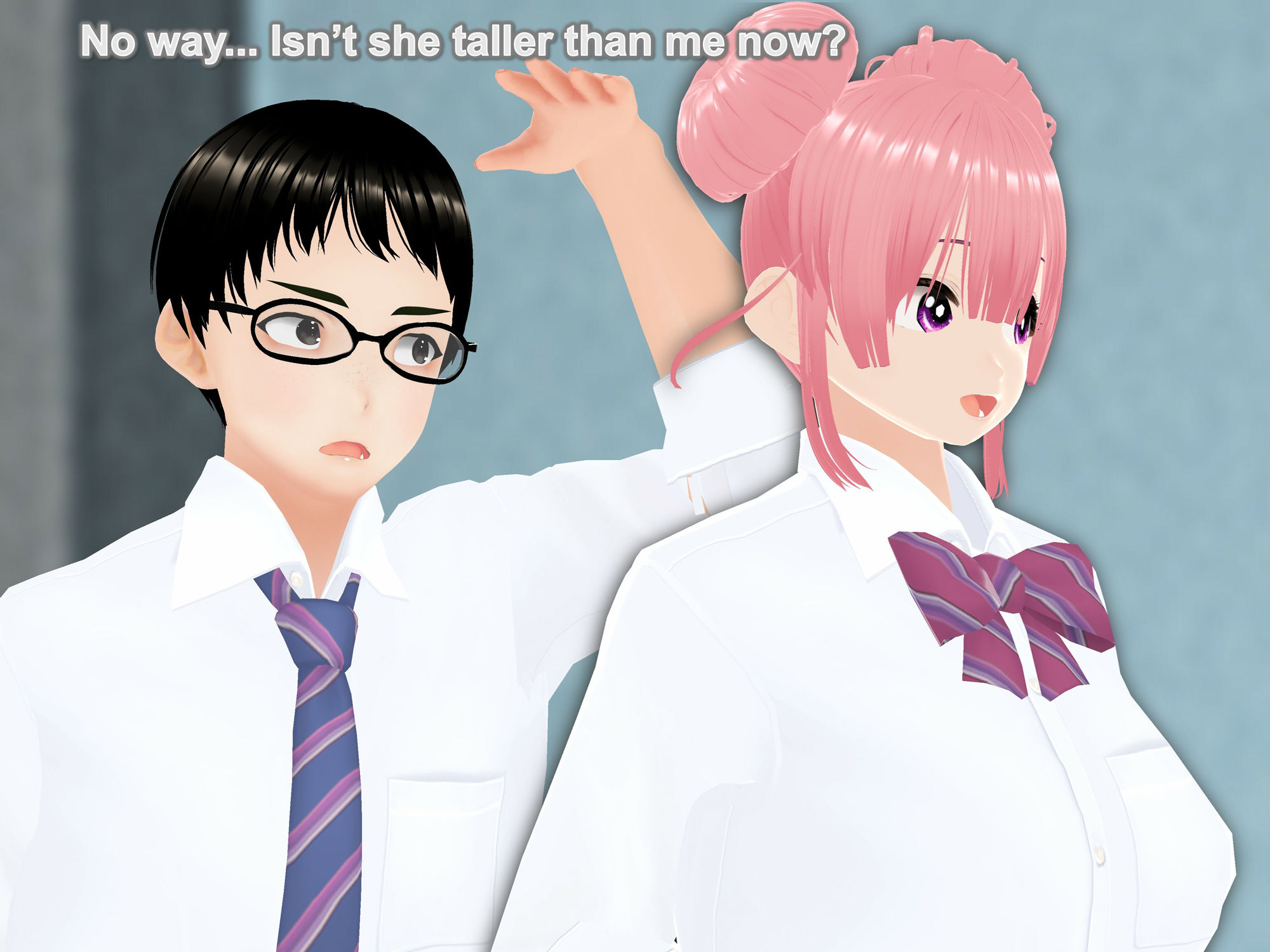 Outgrowing only girls， Overtake boys， Growth sound. Ninja Arc サンプル6ページ目