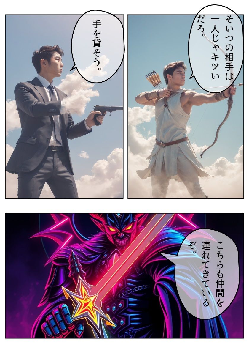 天空の街2 サンプル1ページ目