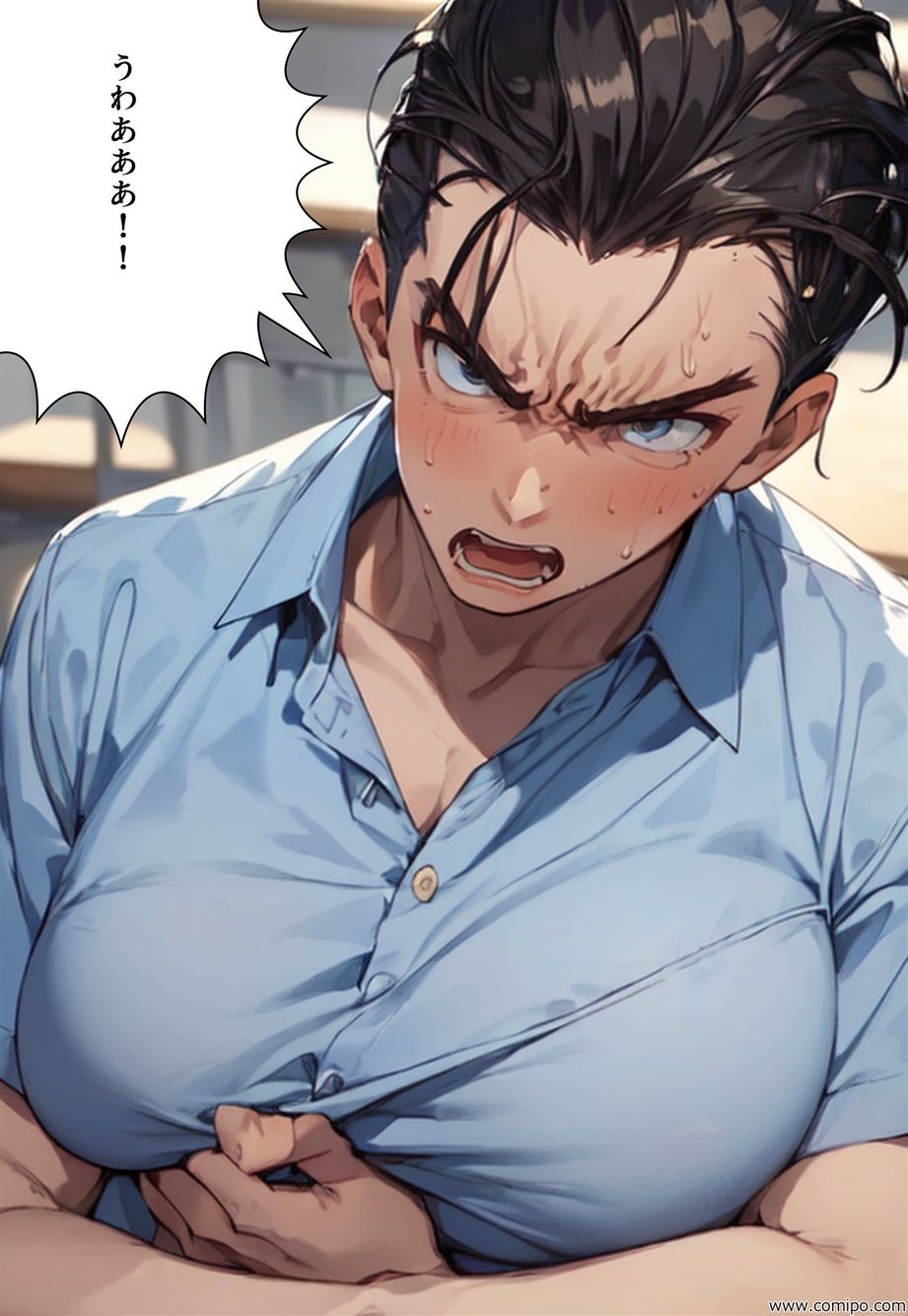 ウェディング・ドレスパニック！新郎新婦にされた男たち サンプル2ページ目