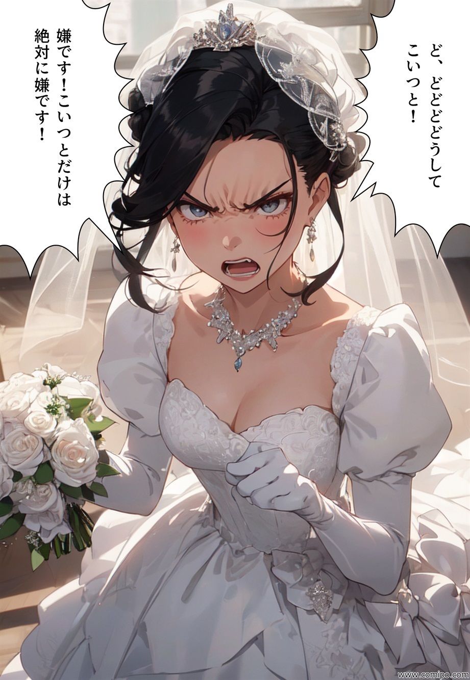 ウェディング・ドレスパニック！新郎新婦にされた男たち サンプル9ページ目