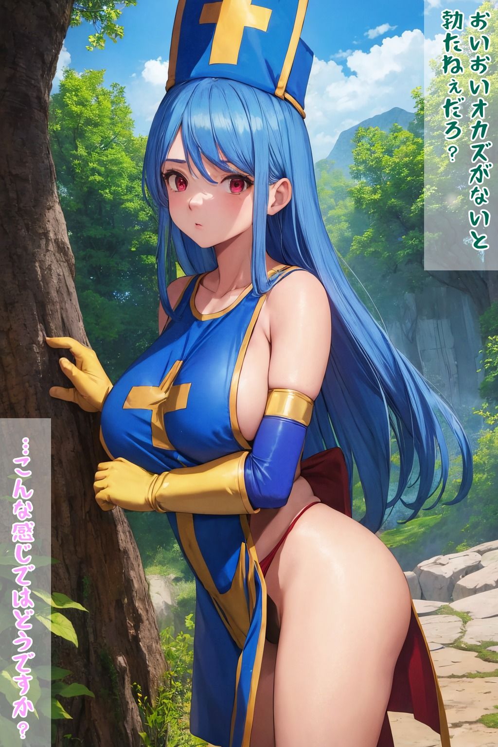【ドラ●ンクエスト】女僧侶がパーティメンバーのチンポで犯●れメス堕ち！！ サンプル1ページ目