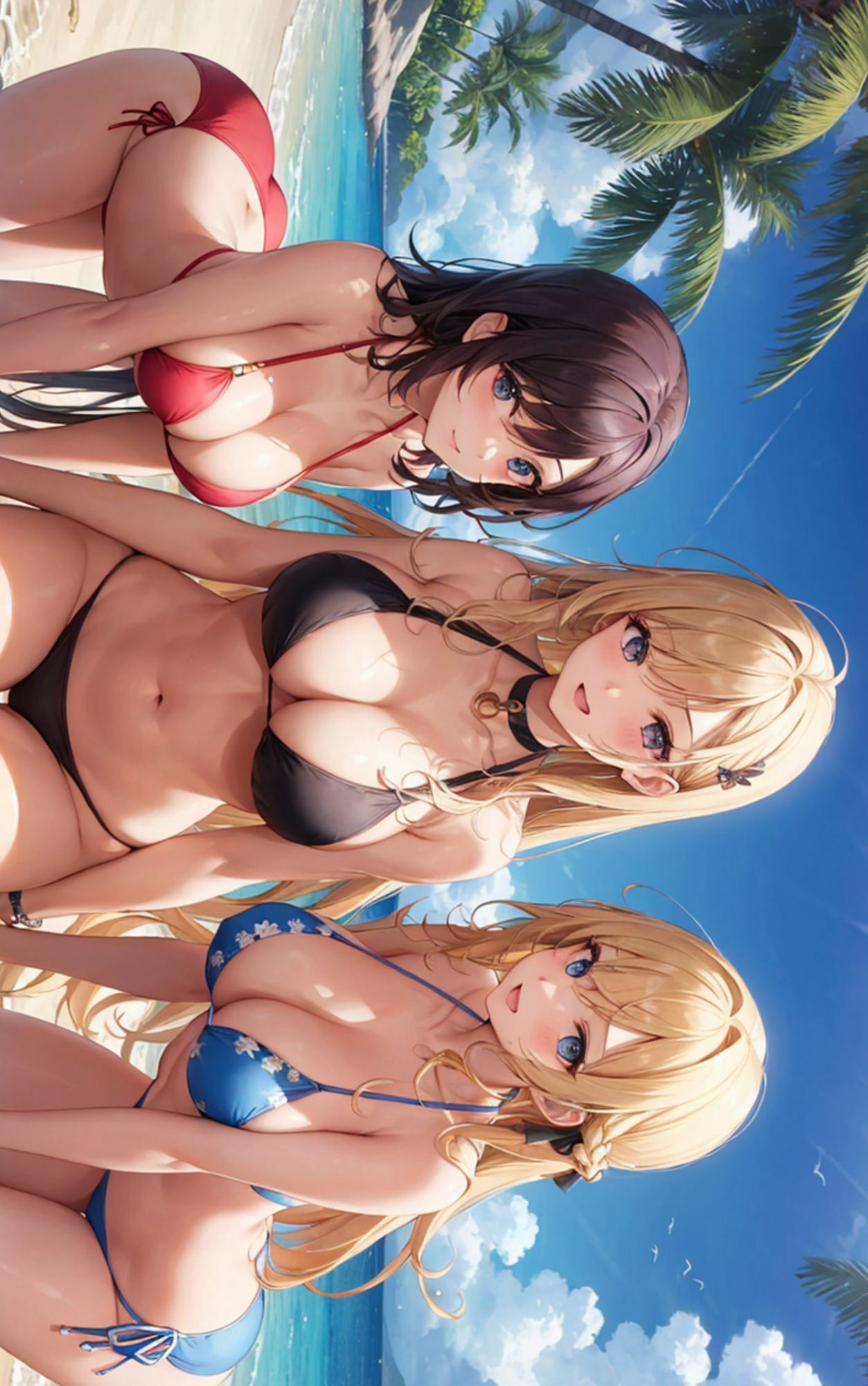 ビーチハーレム サンプル1ページ目
