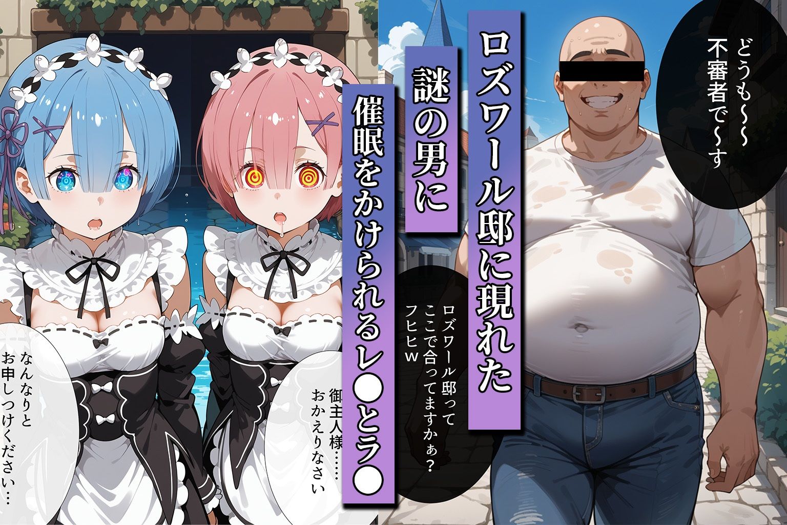 Re:ゼロから始める催●NTR サンプル2ページ目