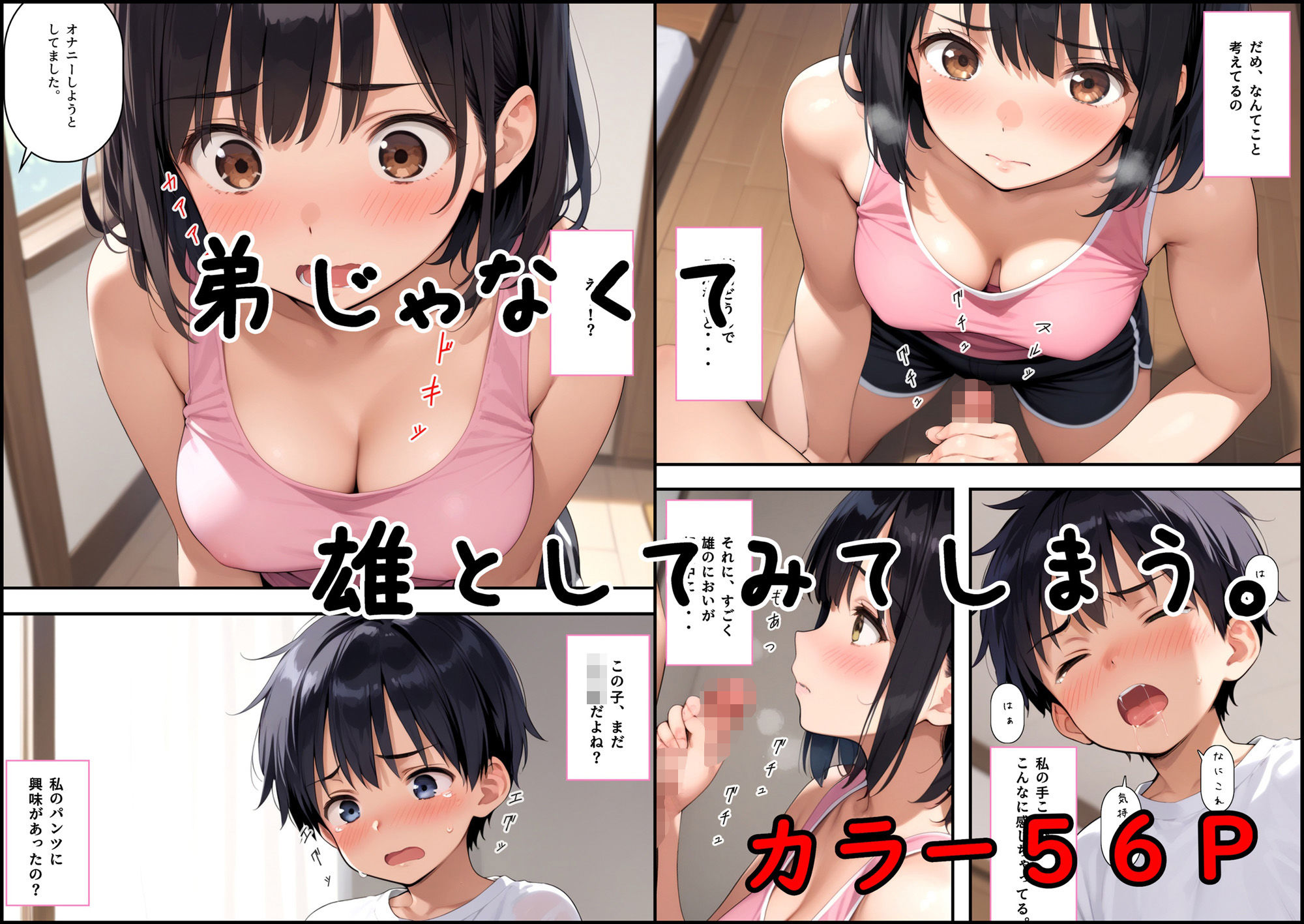 弟欲情おねいちゃん サンプル4ページ目