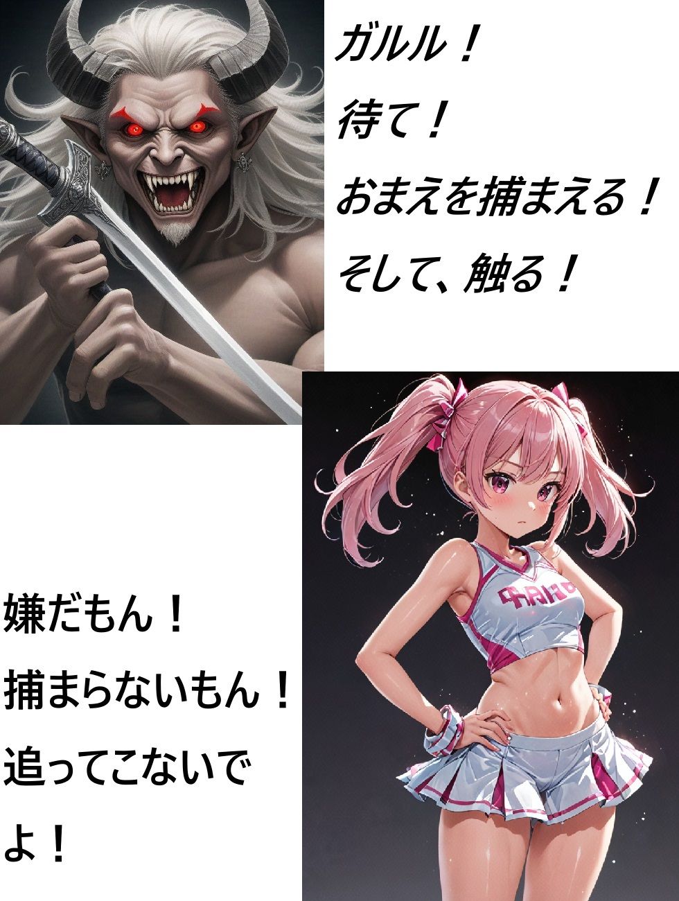 はにまる 4話 サンプル3ページ目