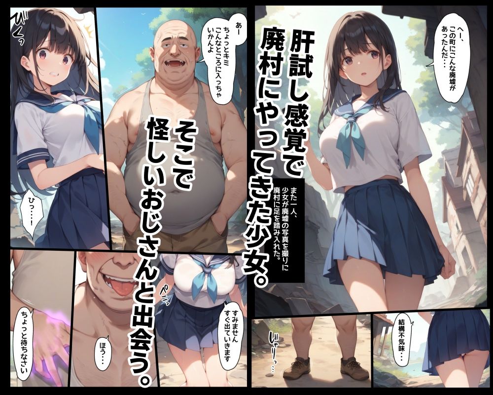近づくと妊娠する家-超能力者の家- サンプル1ページ目
