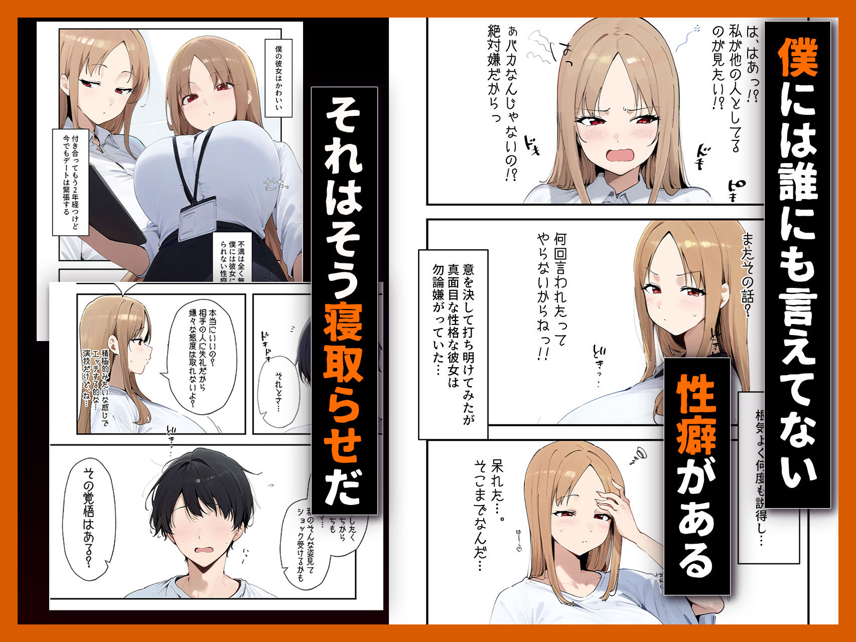 彼女ご馳走様です〜寝取らせの後悔〜 サンプル1ページ目