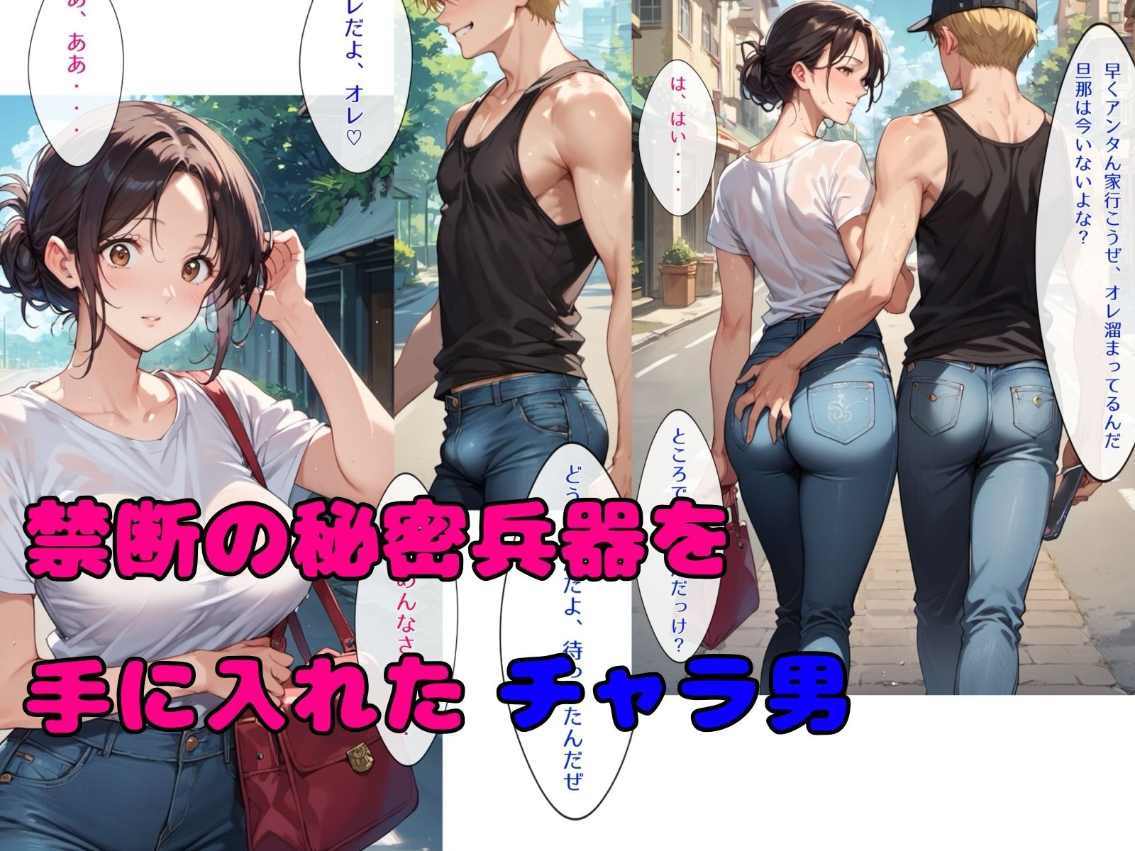 チャラ男の人妻お宅訪問 サンプル1ページ目