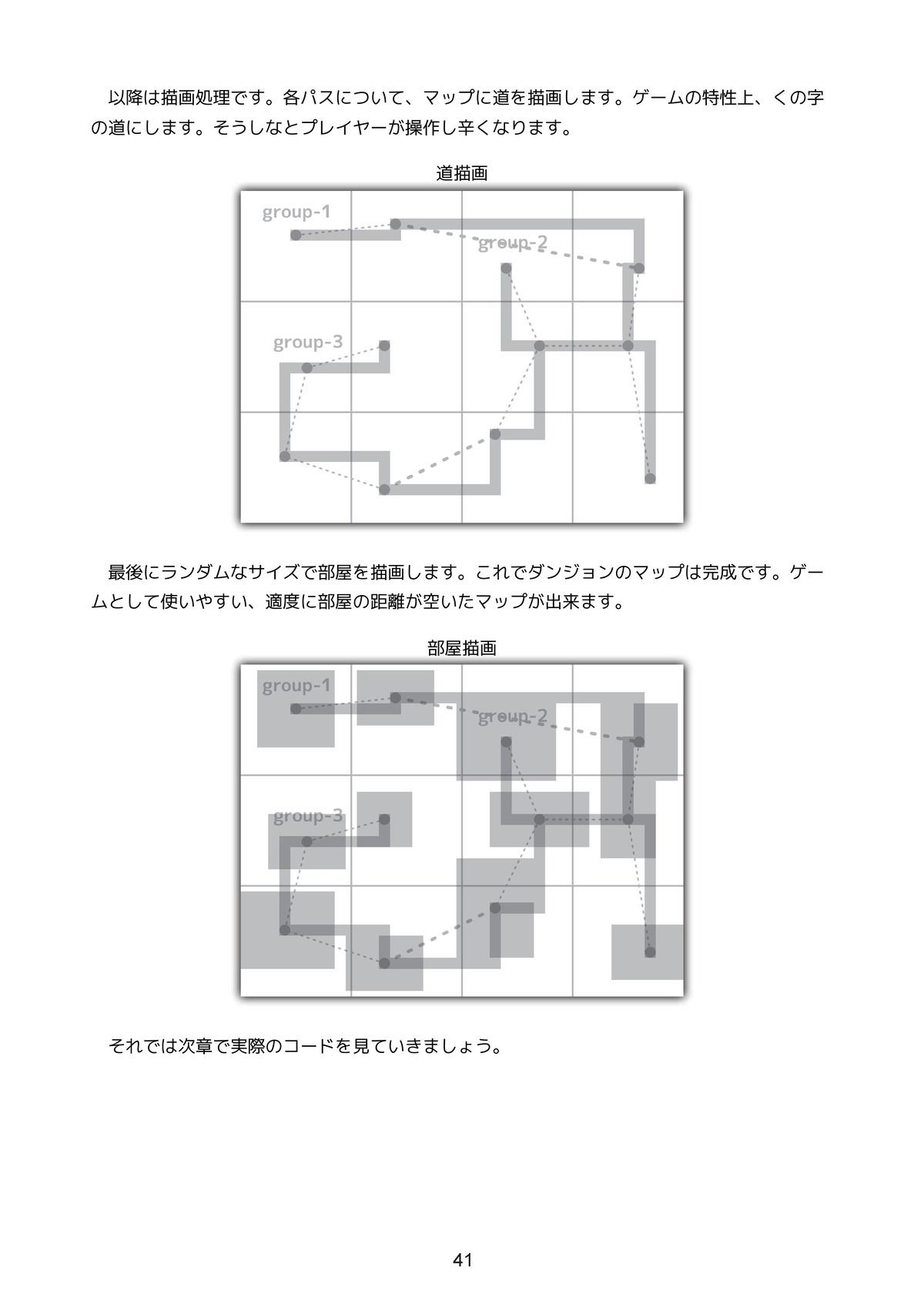 洞窟探検ゲームを作ろう JavaScript 全コード サンプル8ページ目
