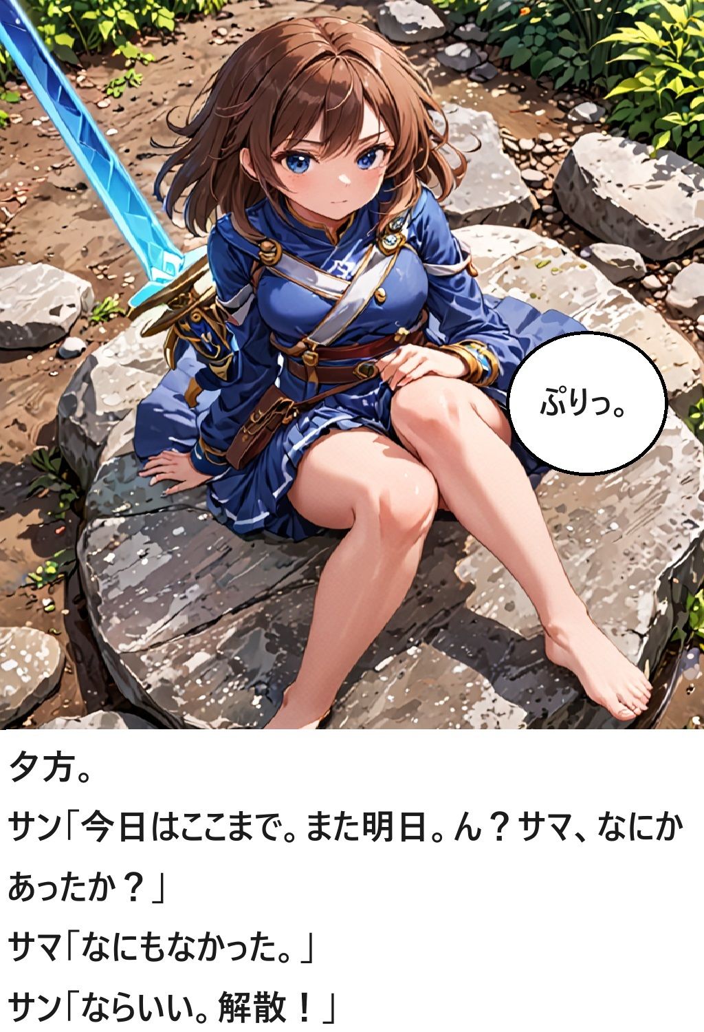 聖騎士ファンタジー7〜10 サンプル5ページ目