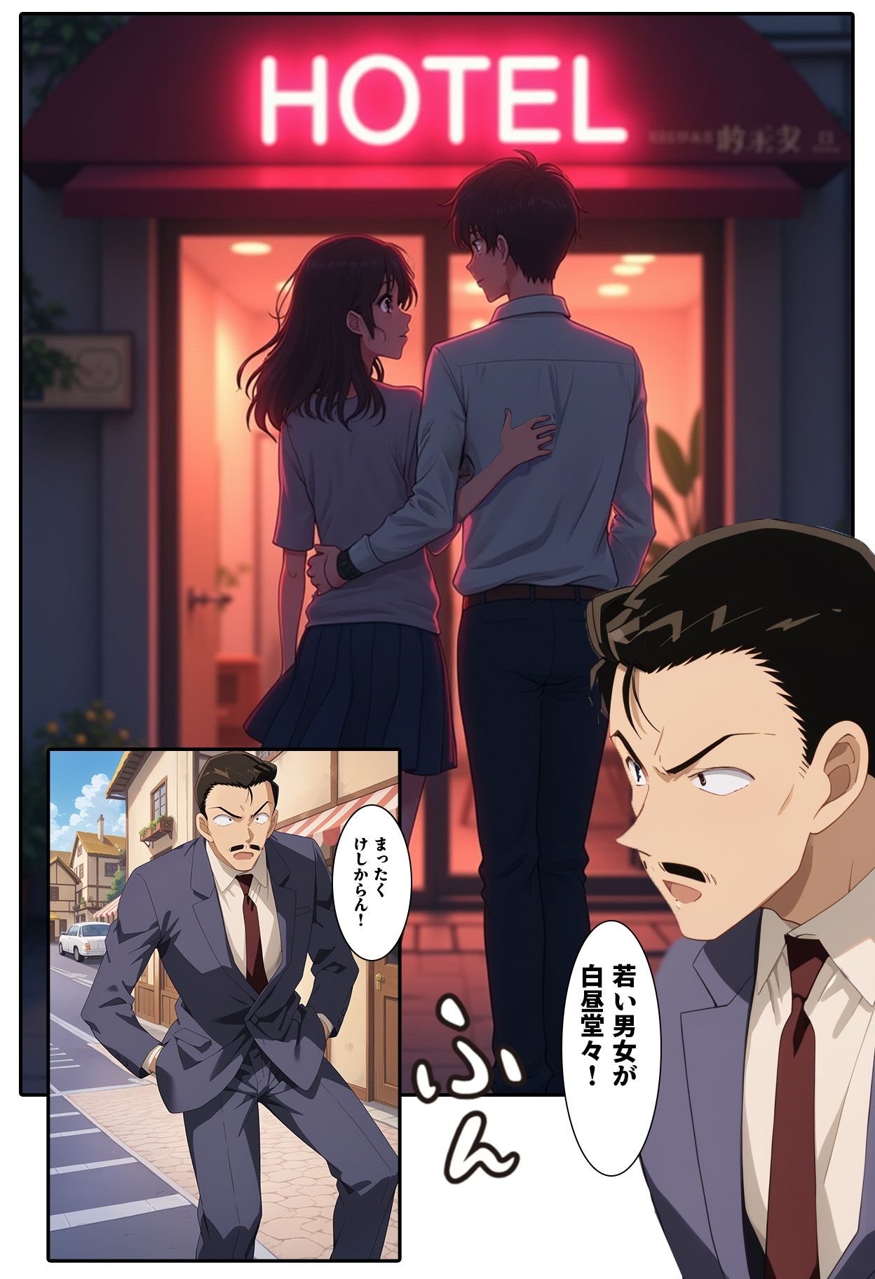 名探偵の夫婦物語 サンプル1ページ目