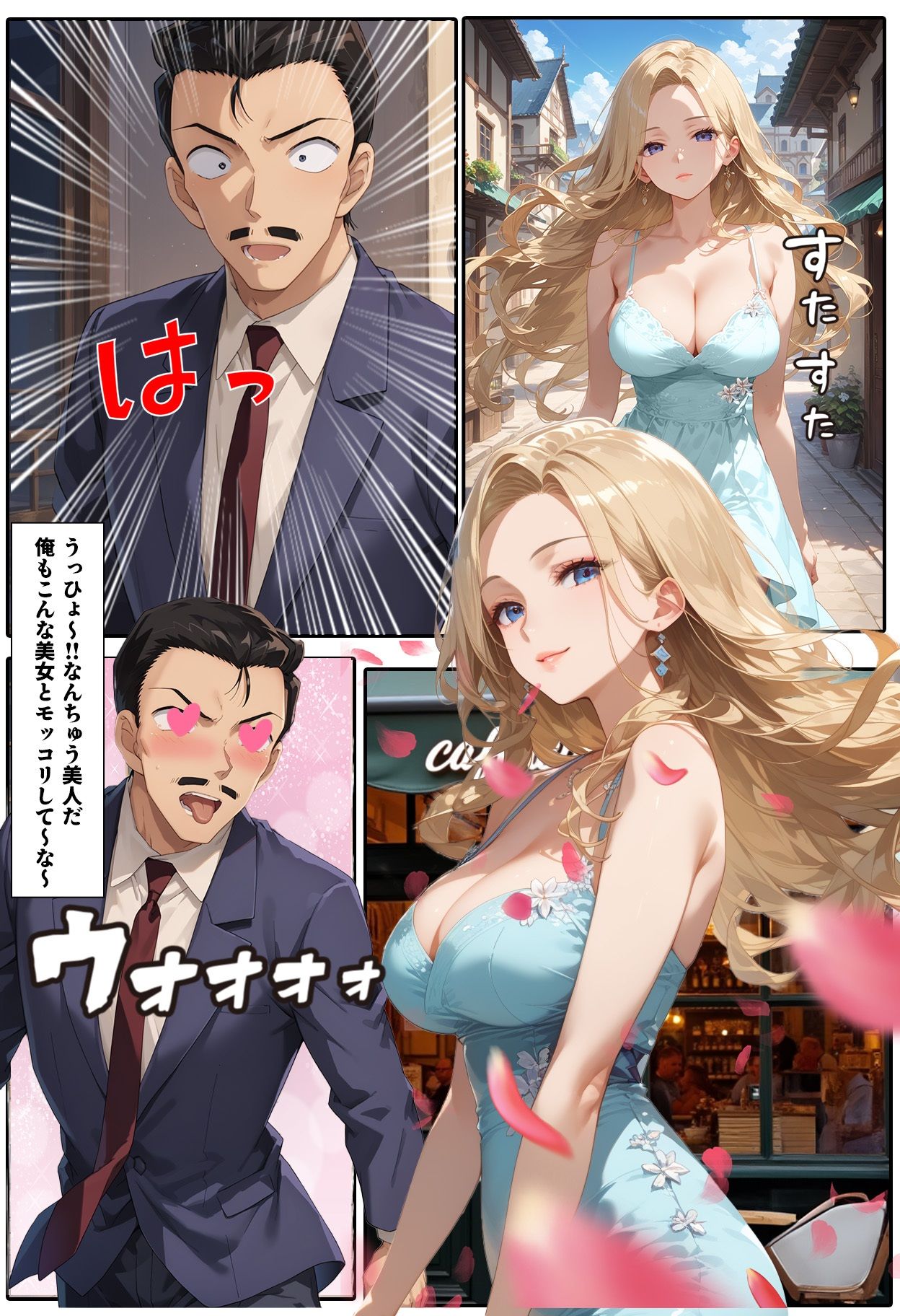 名探偵の夫婦物語 サンプル2ページ目