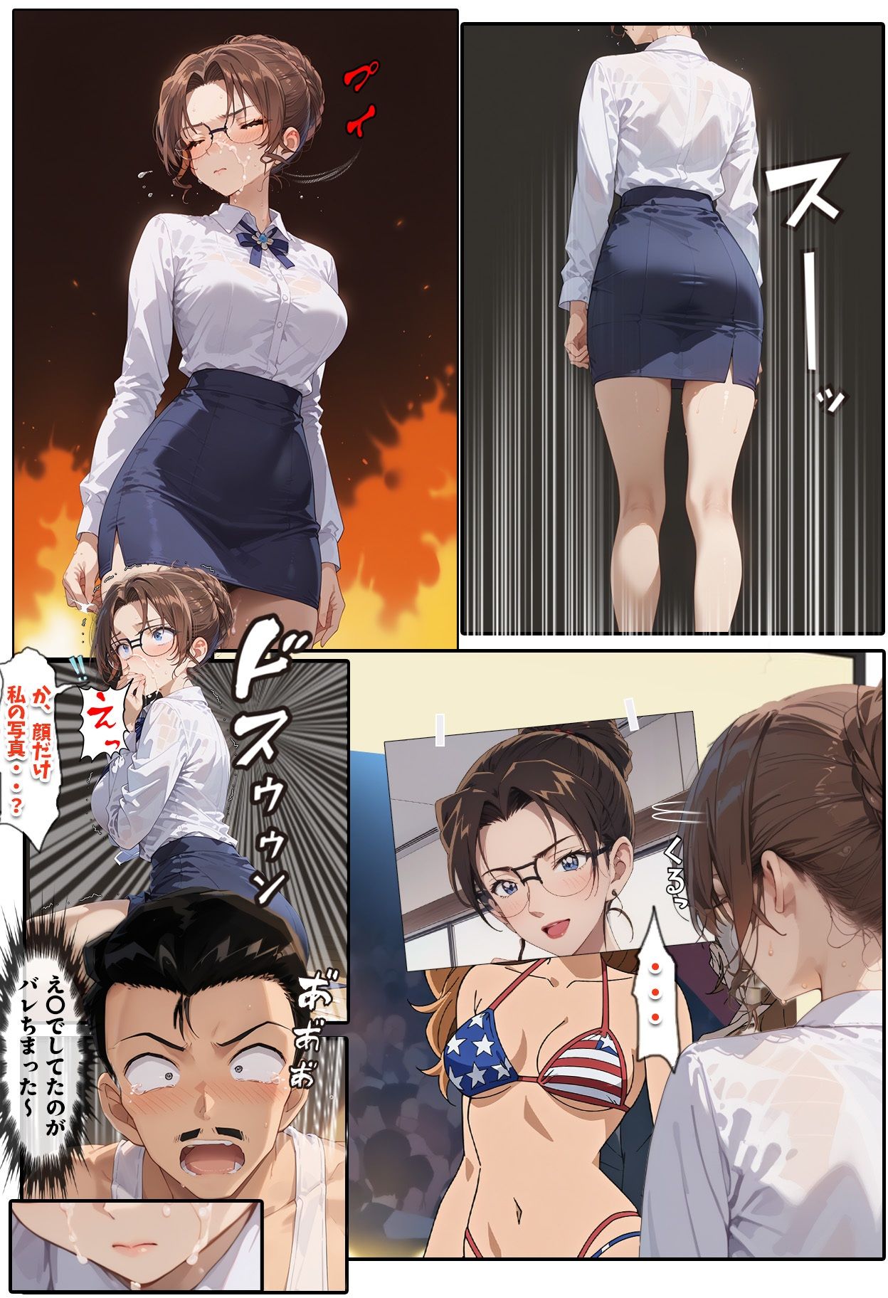 名探偵の夫婦物語 サンプル8ページ目
