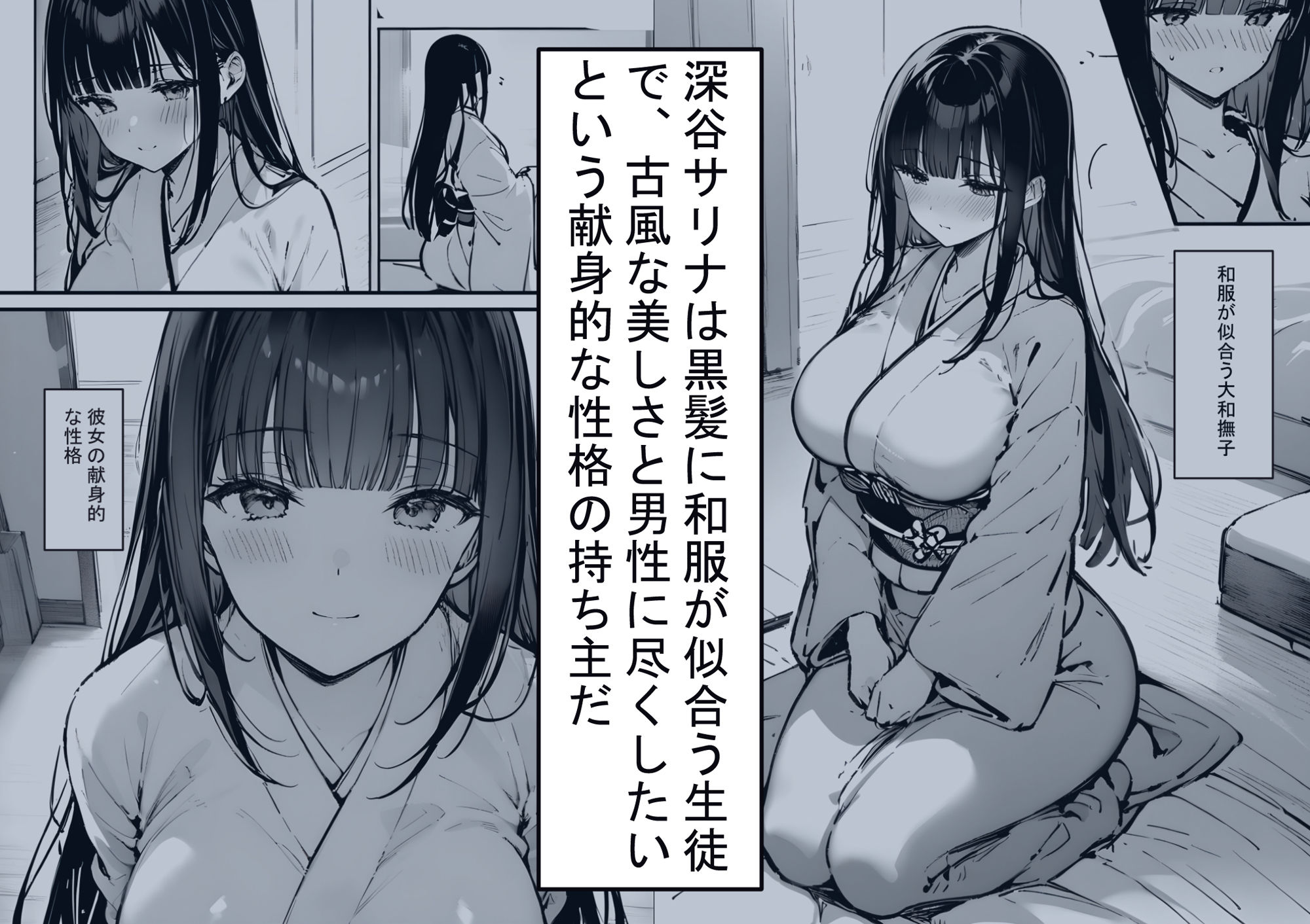 お嬢様学校の性教育日誌2 サンプル1ページ目