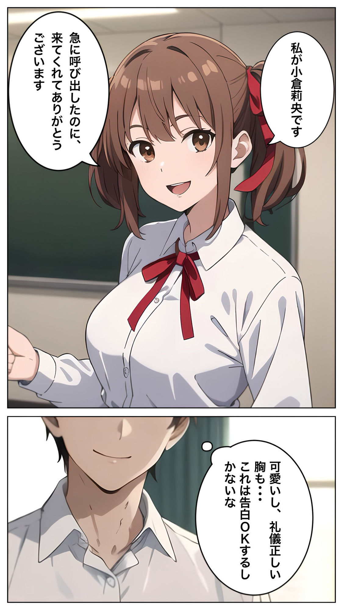 後輩がいきなりセックスしたいと言ってきた話 サンプル5ページ目