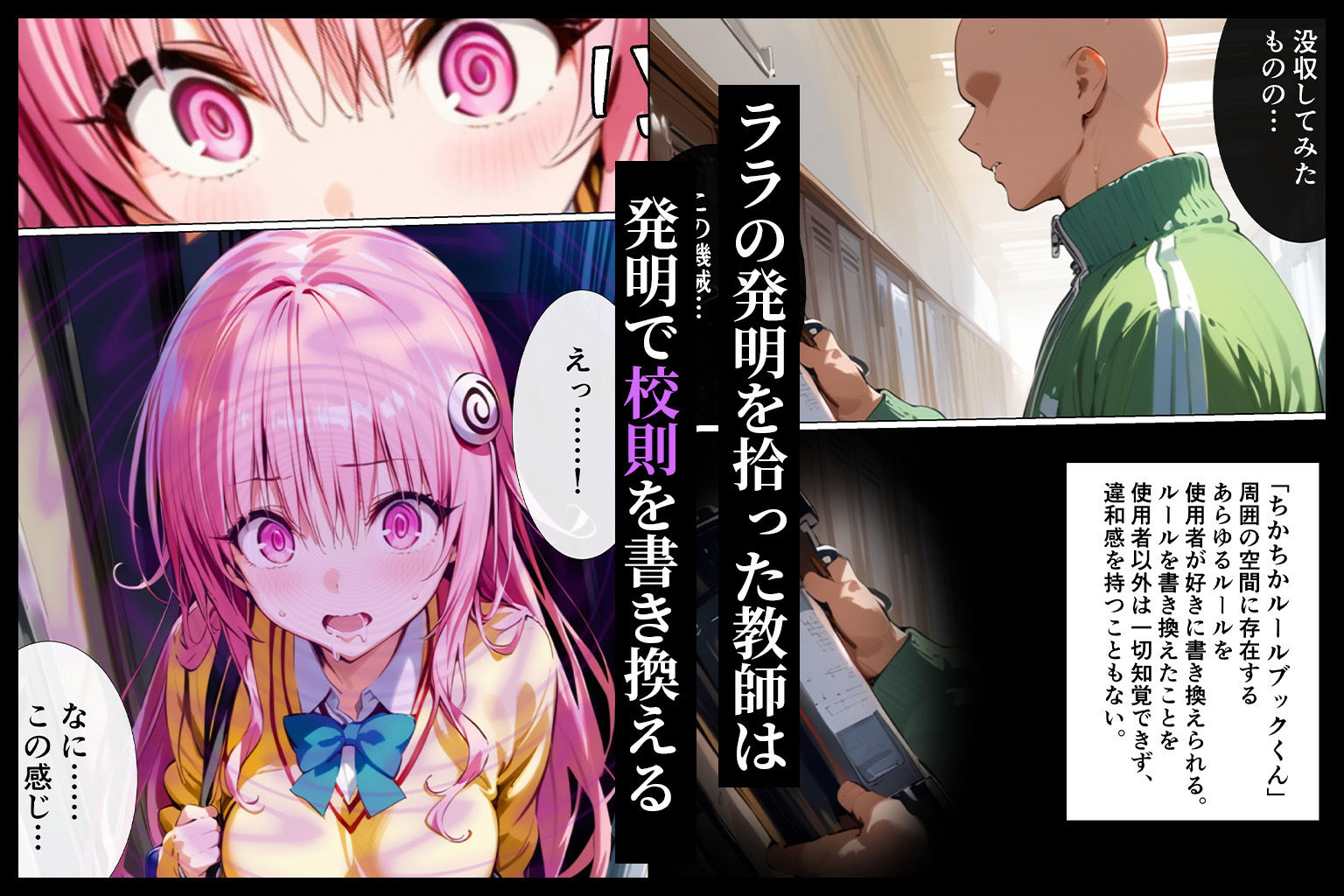 校則改変催●-ToL●VEるヒロインを洗脳して全員寝取る話- サンプル3ページ目