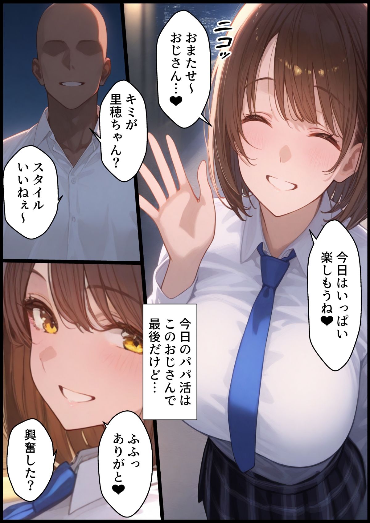 デカパイ女子のパパ活事情 サンプル6ページ目