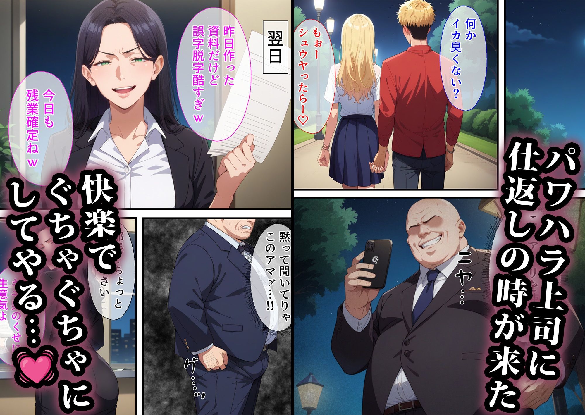 催●おじさんに支配された女〜完堕ち上司編 サンプル3ページ目